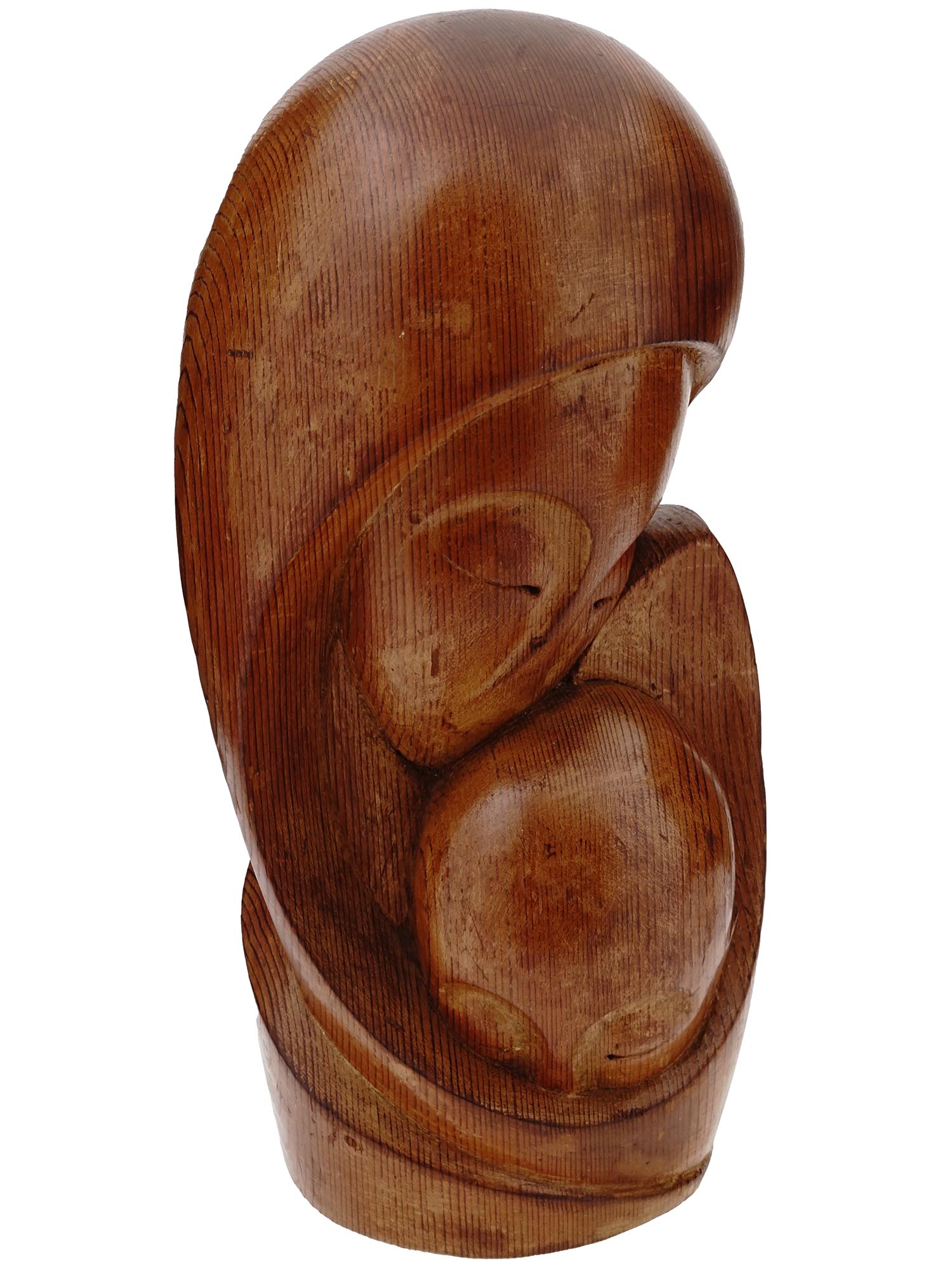 SCULPTURE MOTHER AND CHILD AFTER BRANCUSI SIGNED PIC-0