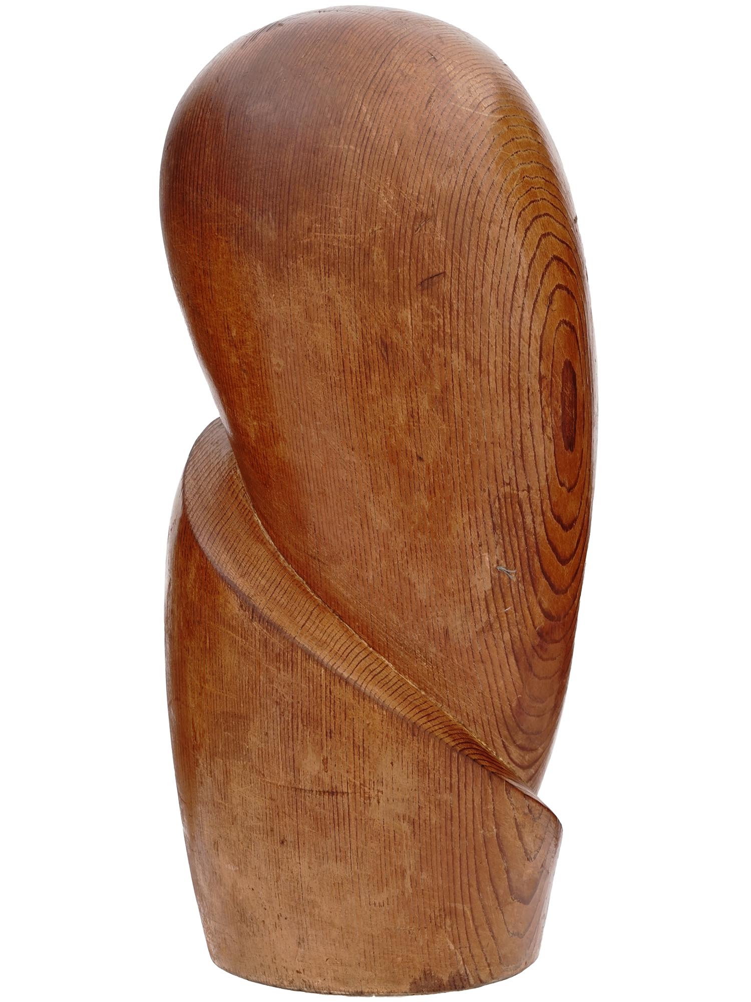 SCULPTURE MOTHER AND CHILD AFTER BRANCUSI SIGNED PIC-3