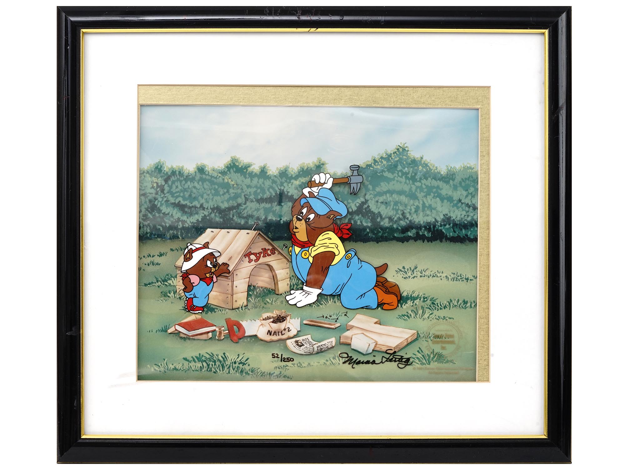 LTD AMERICAN HAND INKED PAINTED ANIMATION CELS PIC-1