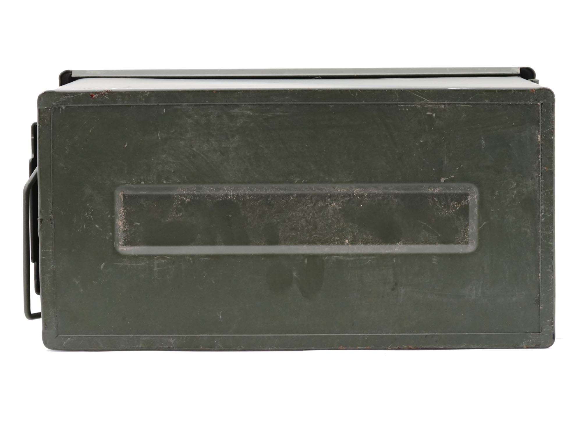 US VIETNAM ERA MILITARY METAL AMMO CONTAINER BOX PIC-6