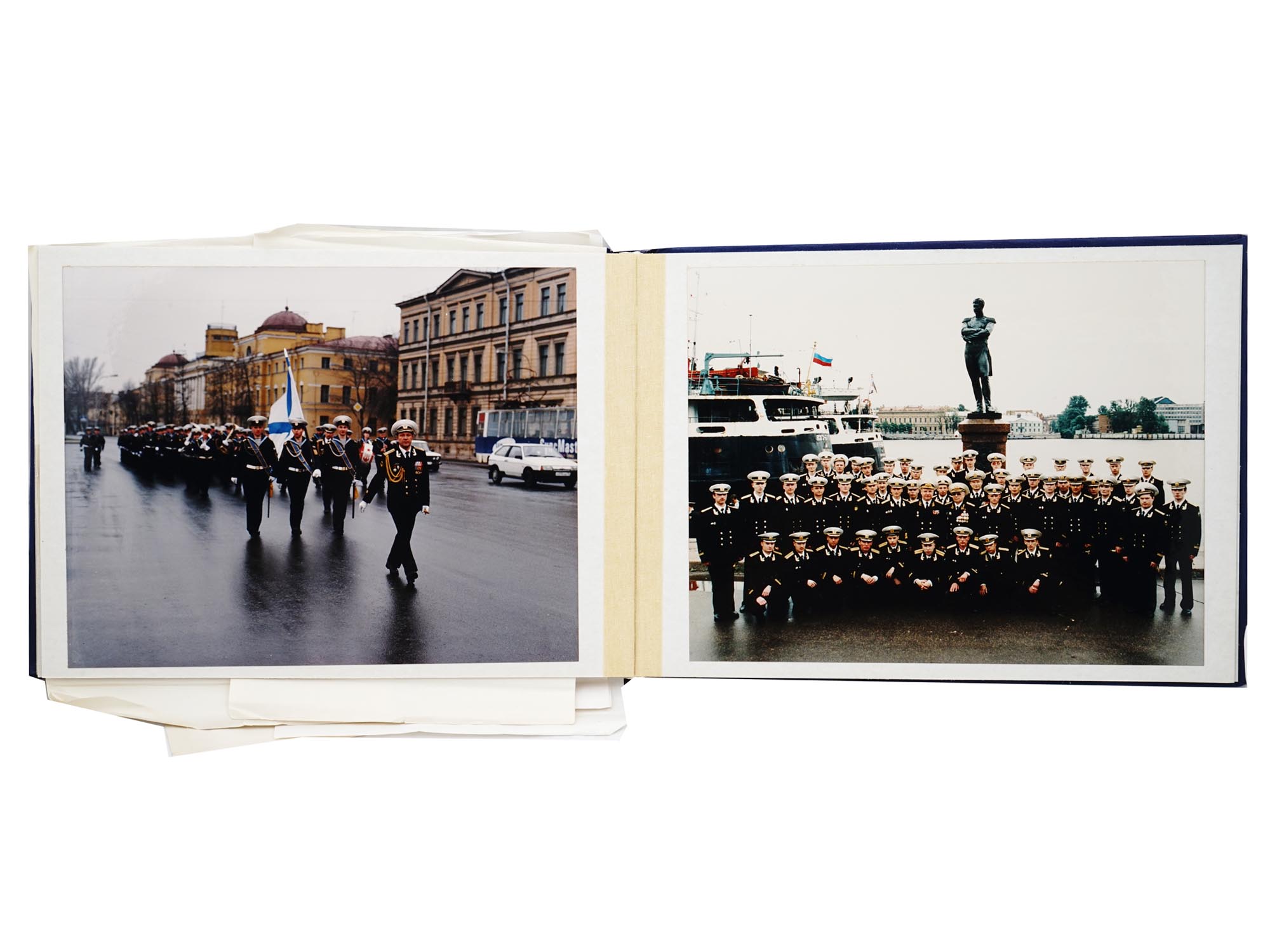 PAIR OF RUSSIAN MILITARY ACADEMY PHOTO ALBUMS PIC-8