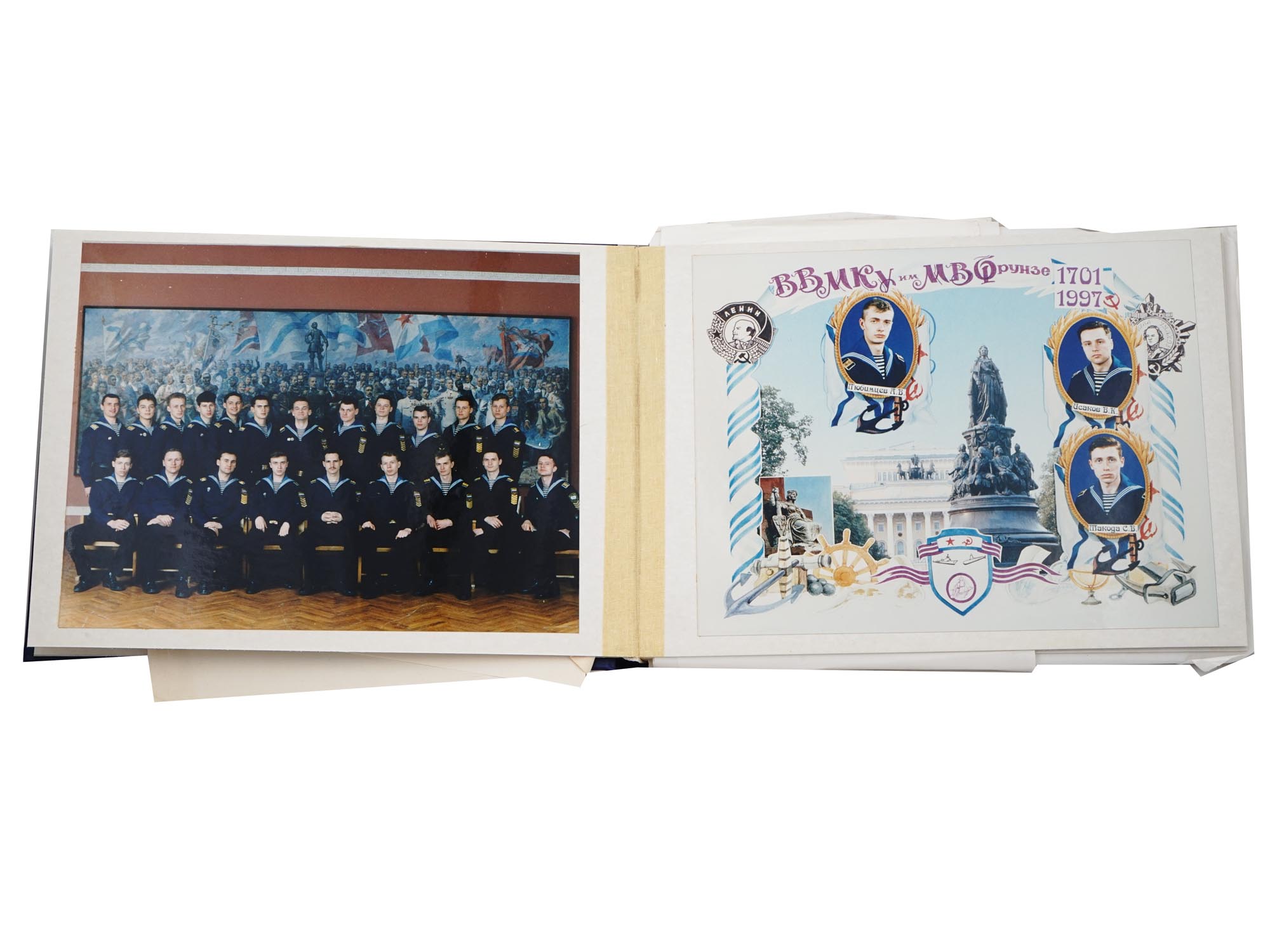 PAIR OF RUSSIAN MILITARY ACADEMY PHOTO ALBUMS PIC-6