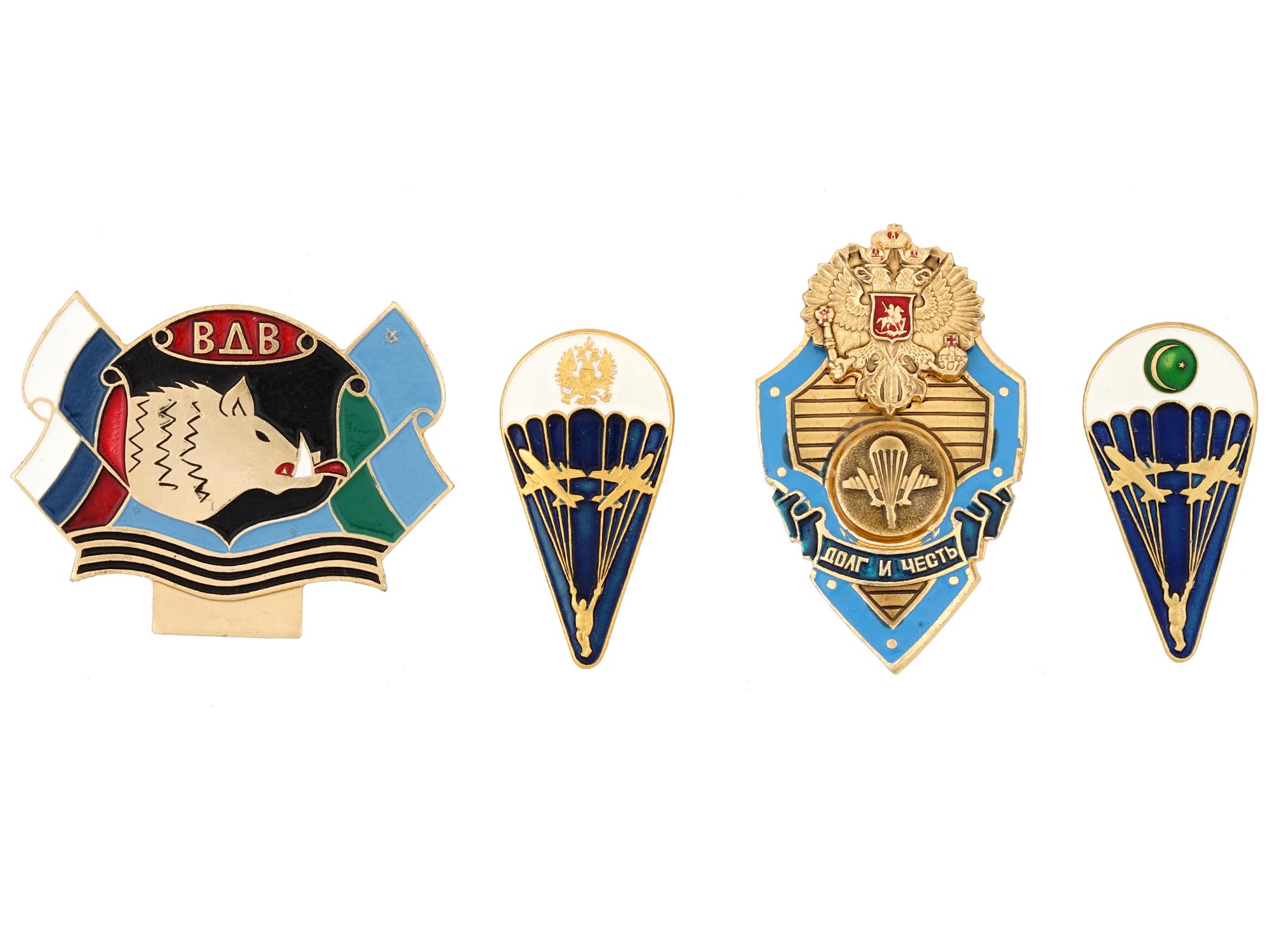 RUSSIAN BELORUSSIAN UKRAINIAN PARATROOPERS BADGES PIC-3