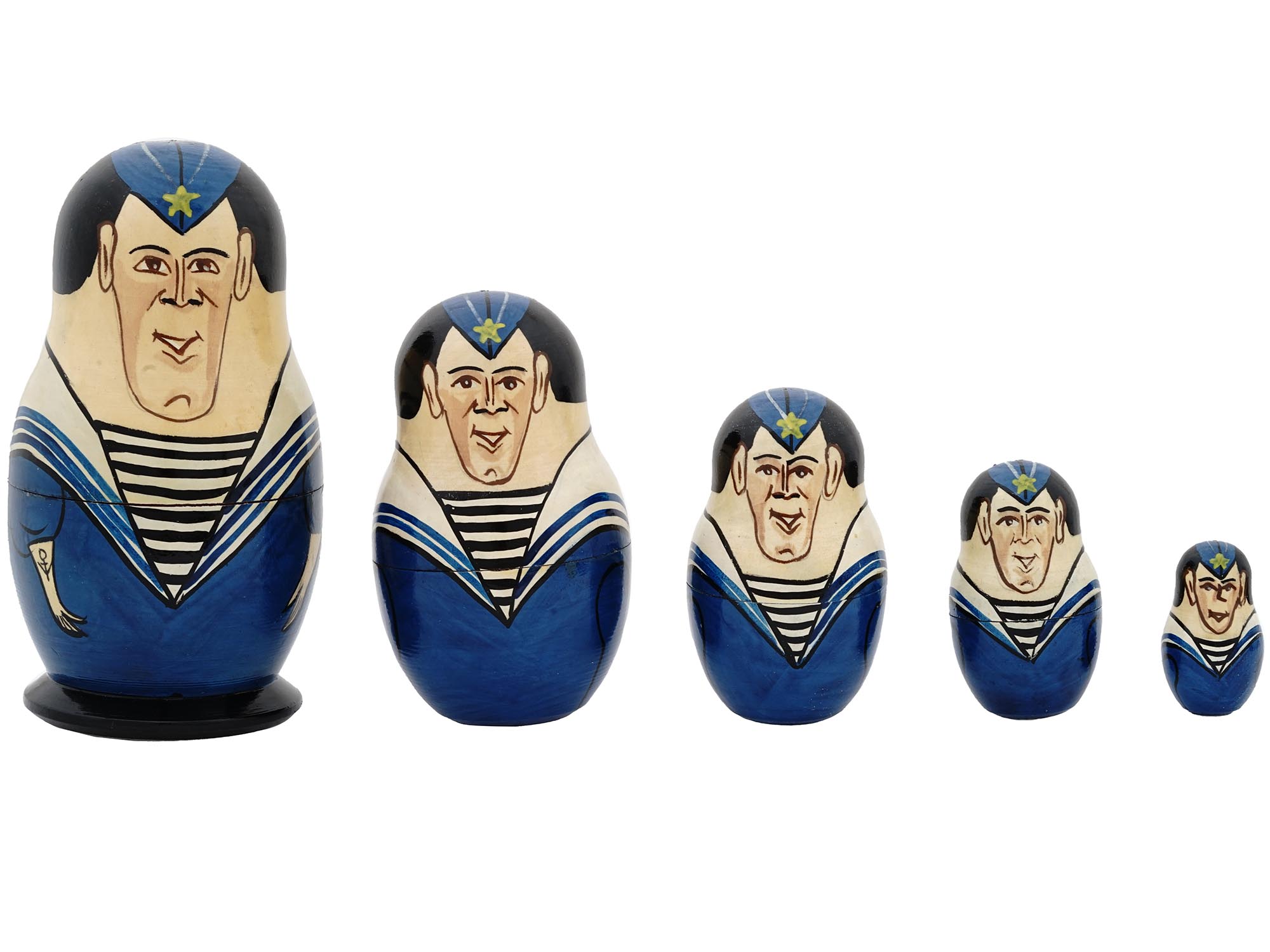 DEALERS LOT OF RUSSIAN NAVY MATRYOSHKA DOLL SETS PIC-3