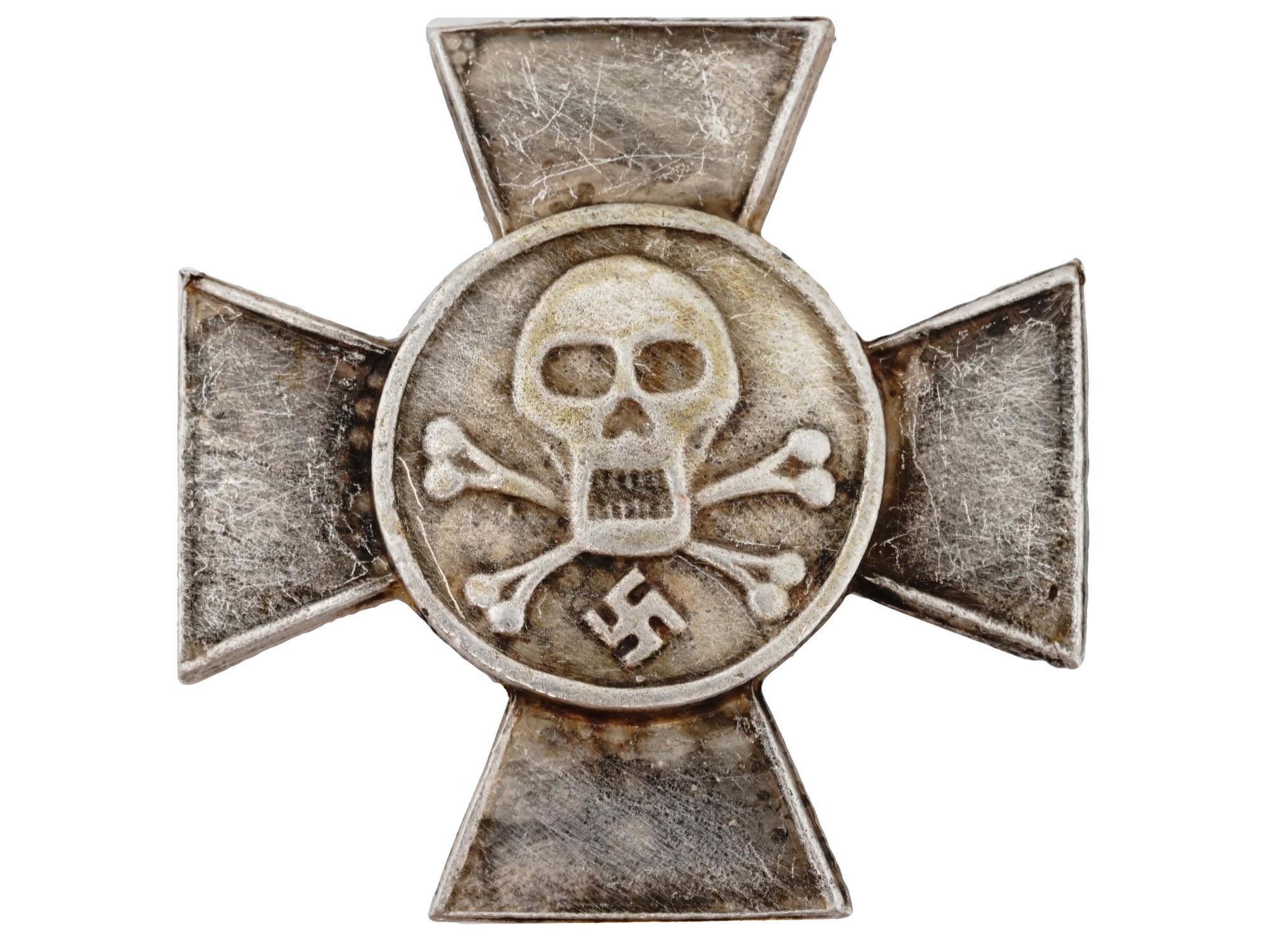 WWI AND WWII NAZI GERMAN STORMTROOPER CROSS BADGE PIC-3