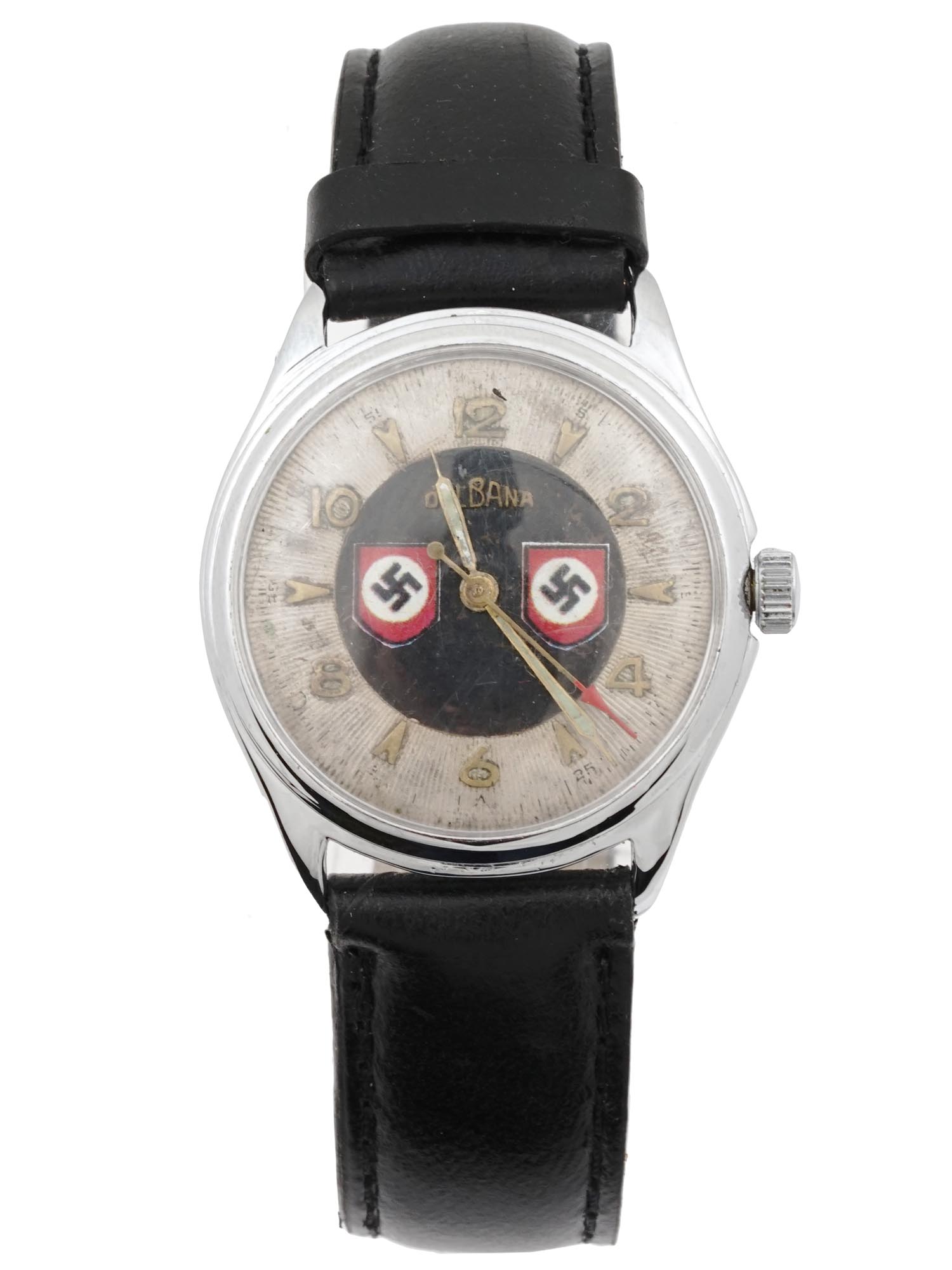 WWII NAZI GERMAN NSDAP OFFICIALS WRIST WATCH PIC-1