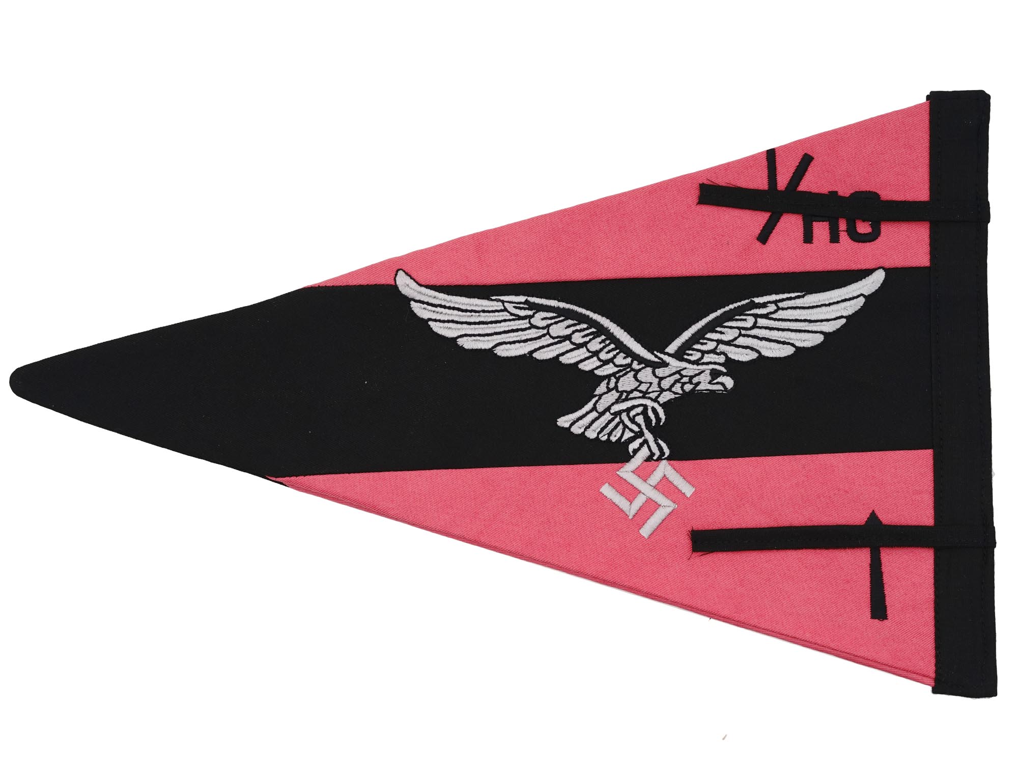 WWII NAZI GERMAN MILITARY LUFTWAFFE PENNANT FLAG PIC-2