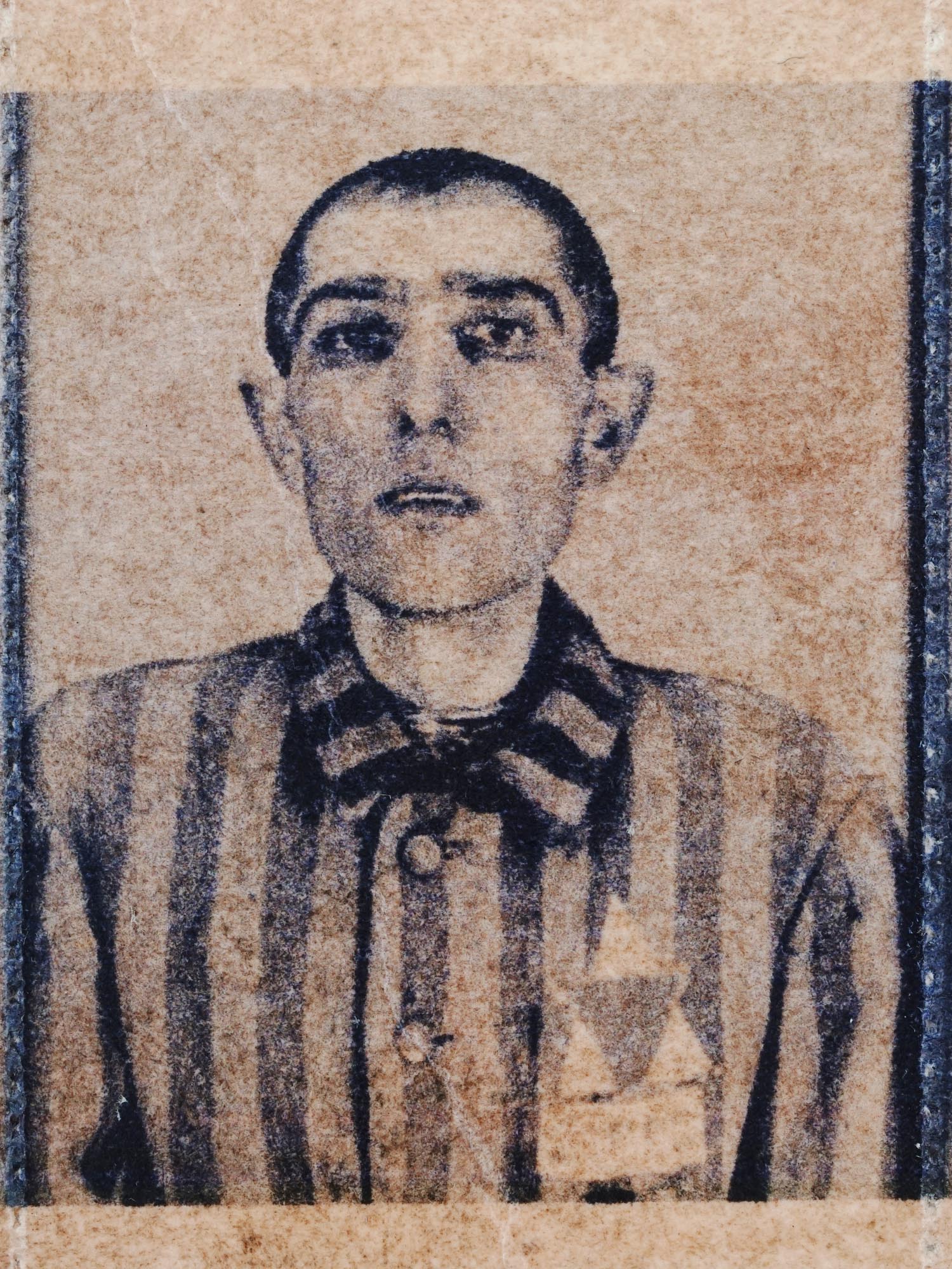 WWII HOLOCAUST AUSCHWITZ CAMP MALE INMATE PHOTOS PIC-3