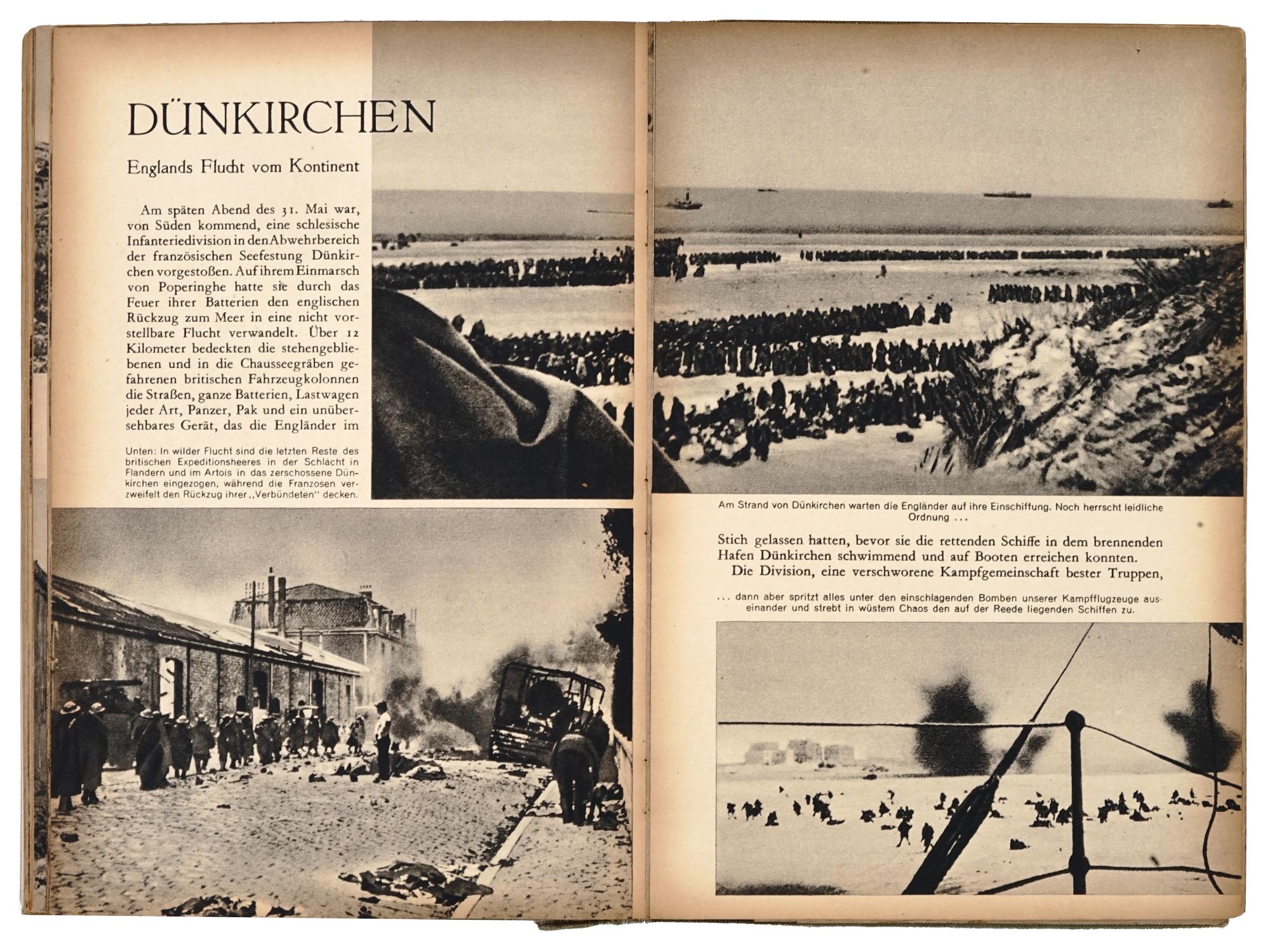 1940 WWII NAZI GERMAN DIE WEHRMACHT HILTER BOOK PIC-8