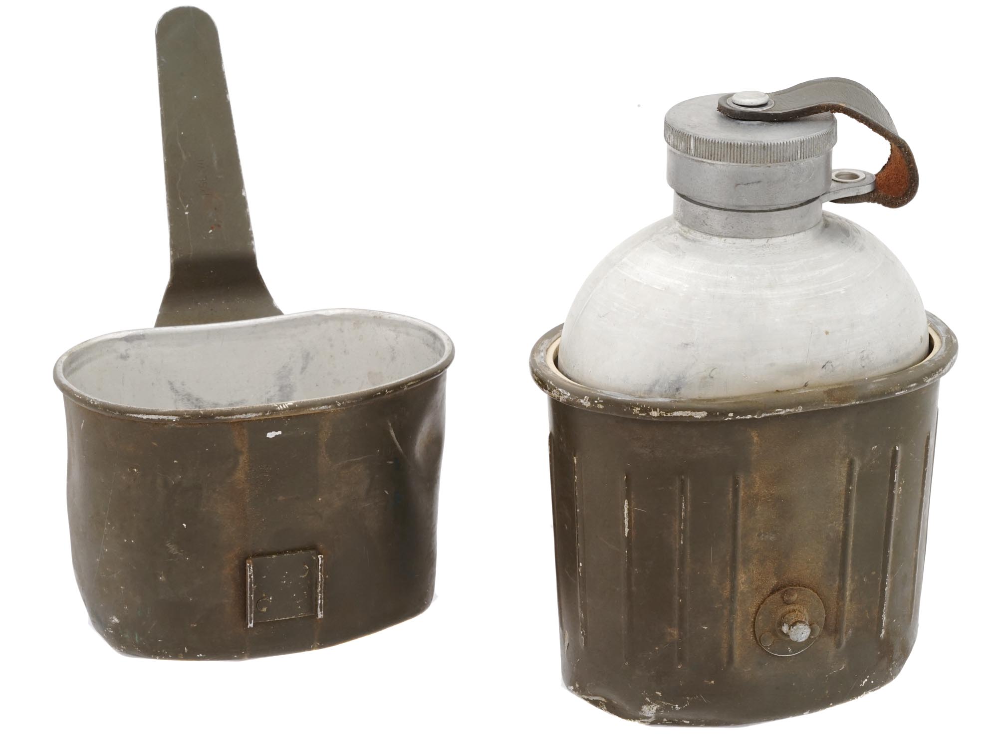 BUNDESWEHR WEST GERMAN MILITARY 3 PIECE CANTEEN PIC-0