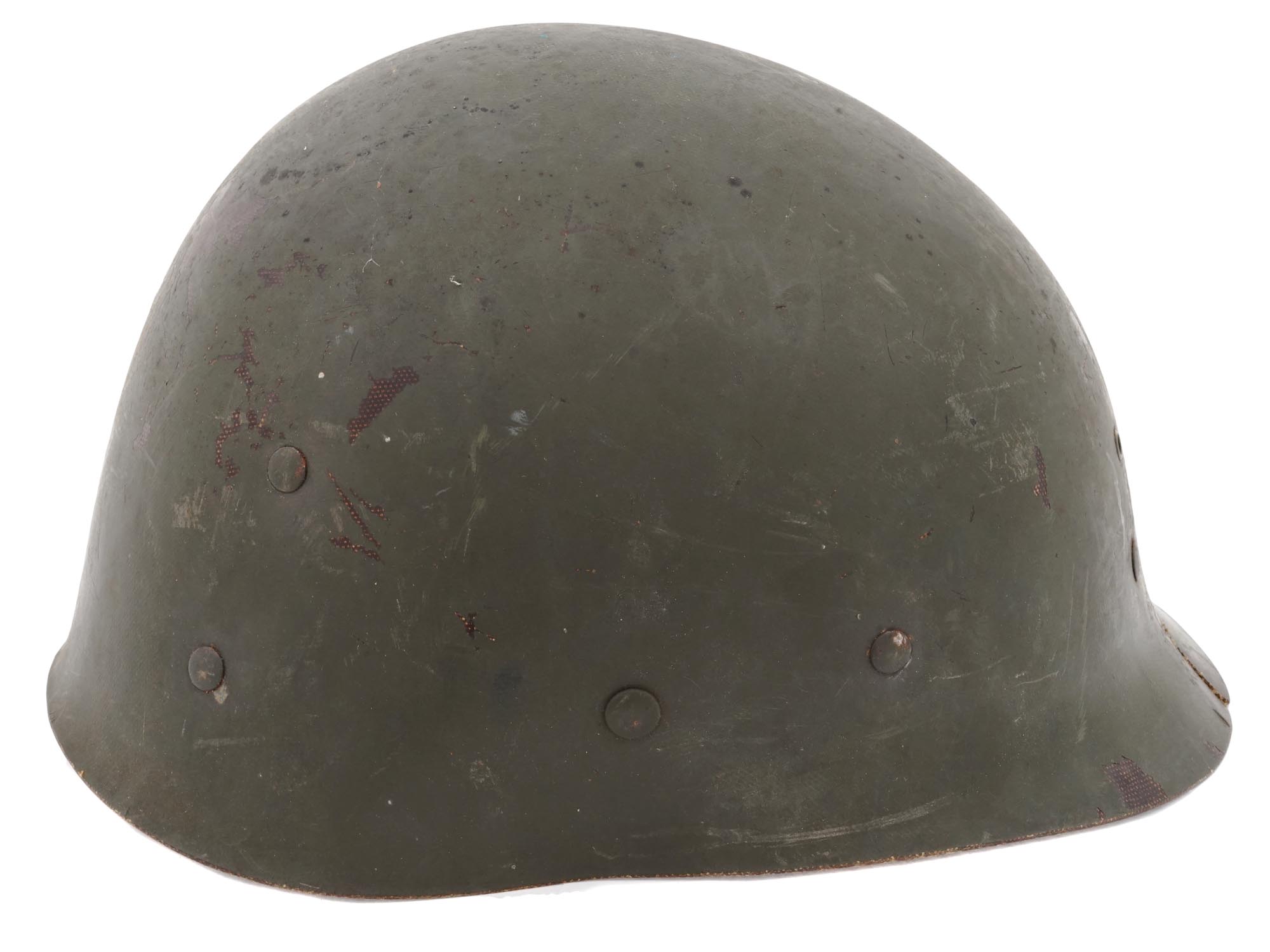 WWII AMERICAN M1 HELMET FIBER LINER PIC-2