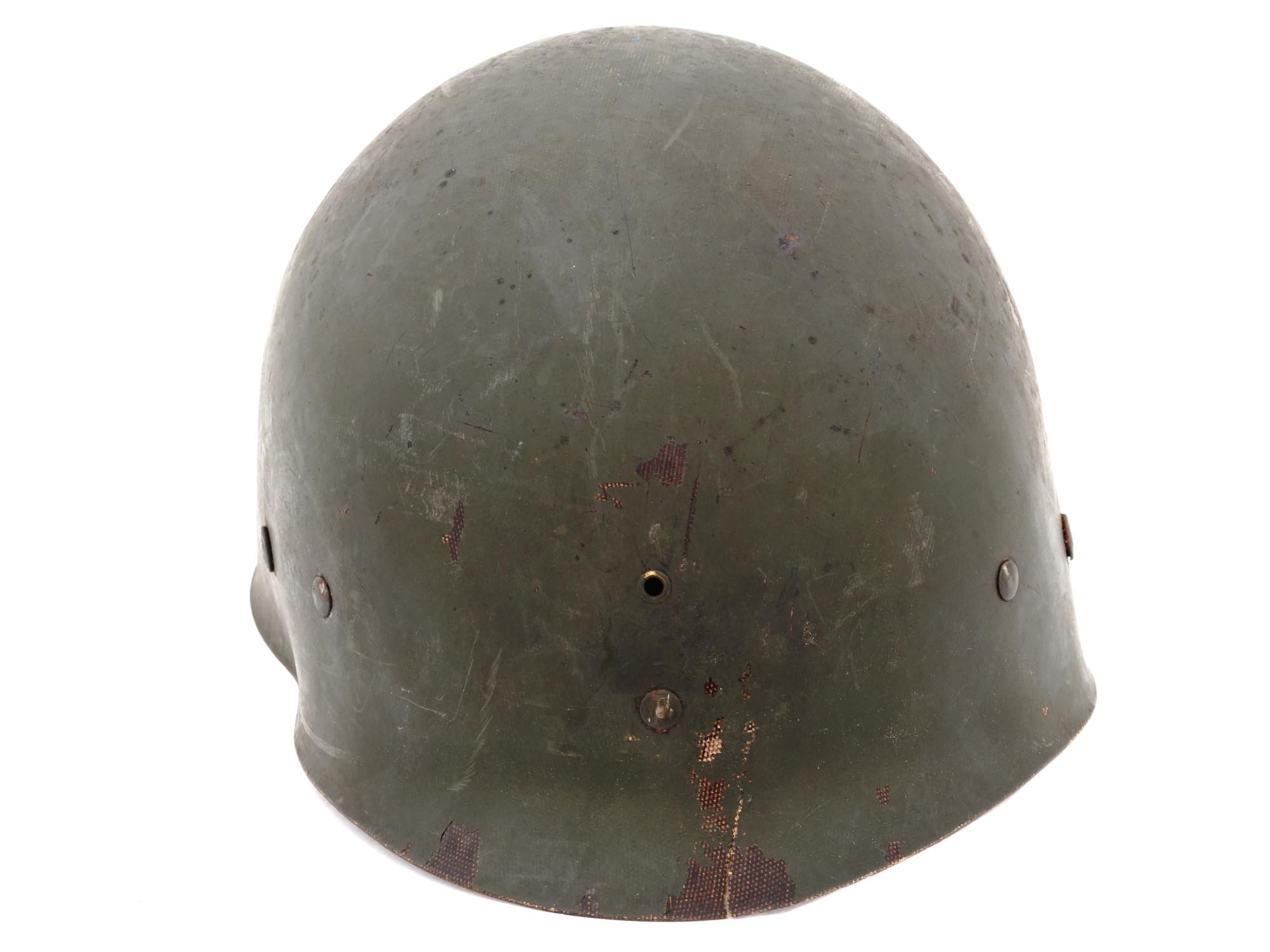 WWII AMERICAN M1 HELMET FIBER LINER PIC-3