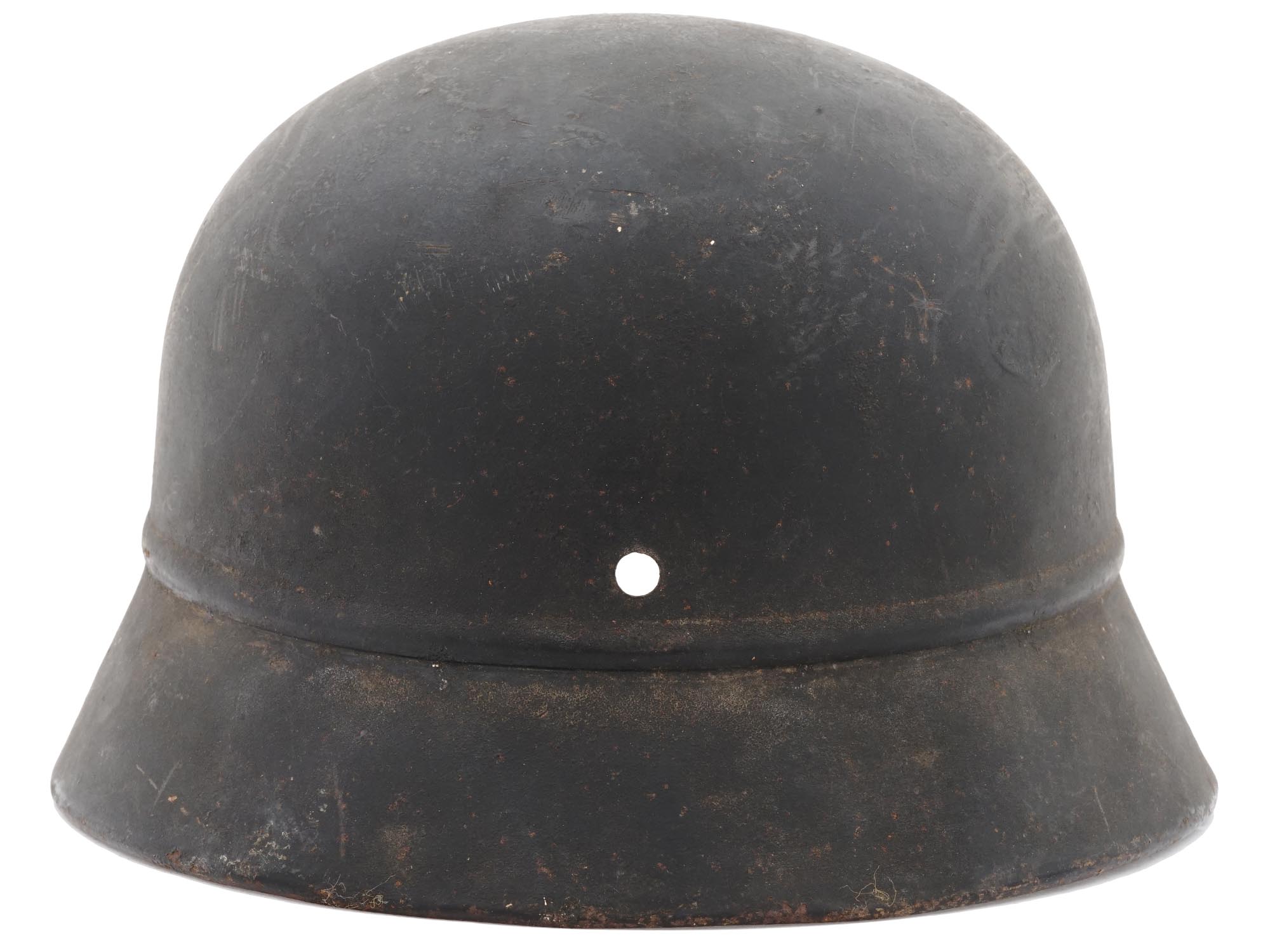 WWII NAZI GERMAN SS MILITARY HELMET STAHLHELM PIC-3