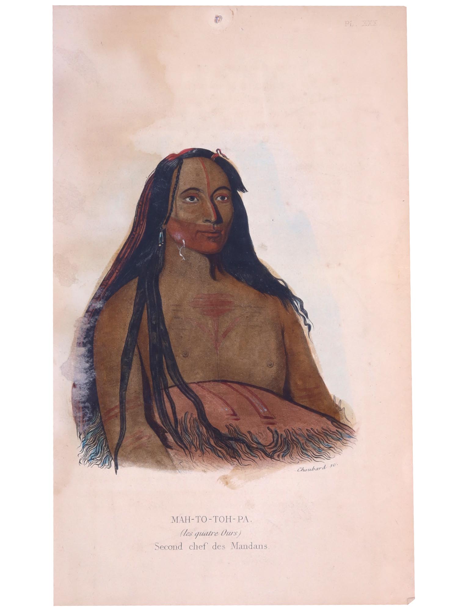 1843 NATIVE AMERICAN CHIEFS ETCHINGS PRICHARD ED PIC-1