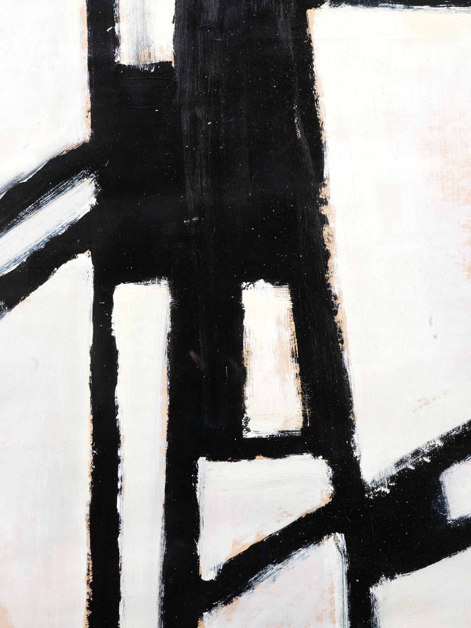 1950S AMERICAN ABSTRACT PAINTING BY FRANZ KLINE PIC-1