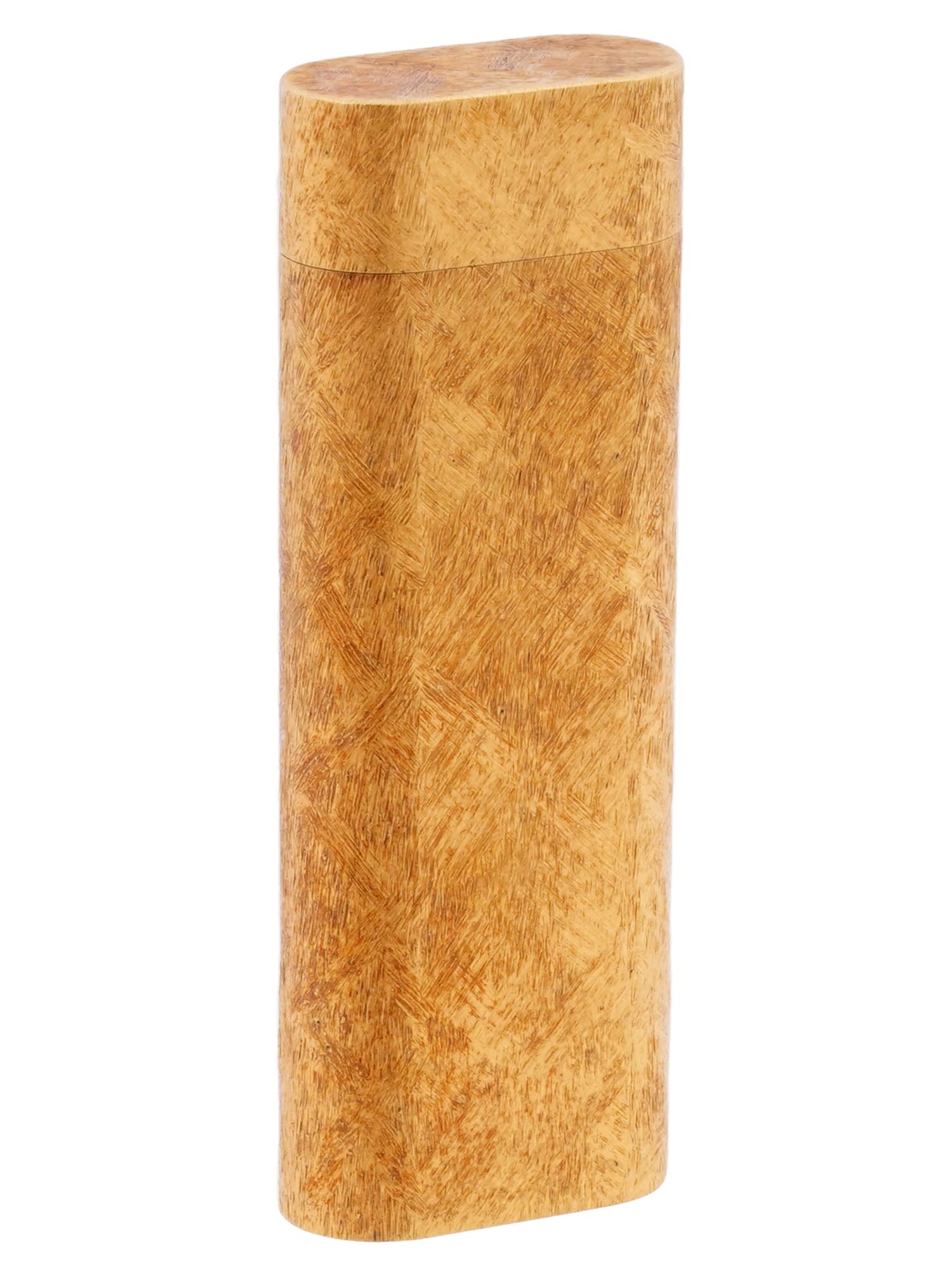 CARTIER LE MUST BRUSHED GOLD PLATE POCKET LIGHTER PIC-0