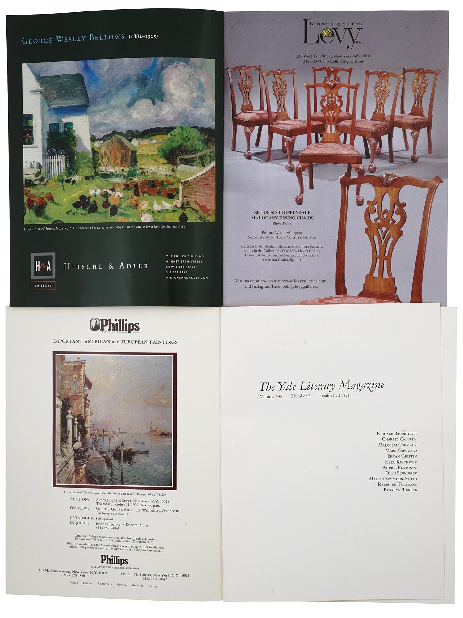 VINTAGE ART MAGAZINES AND AUCTION CATALOGUES PIC-14