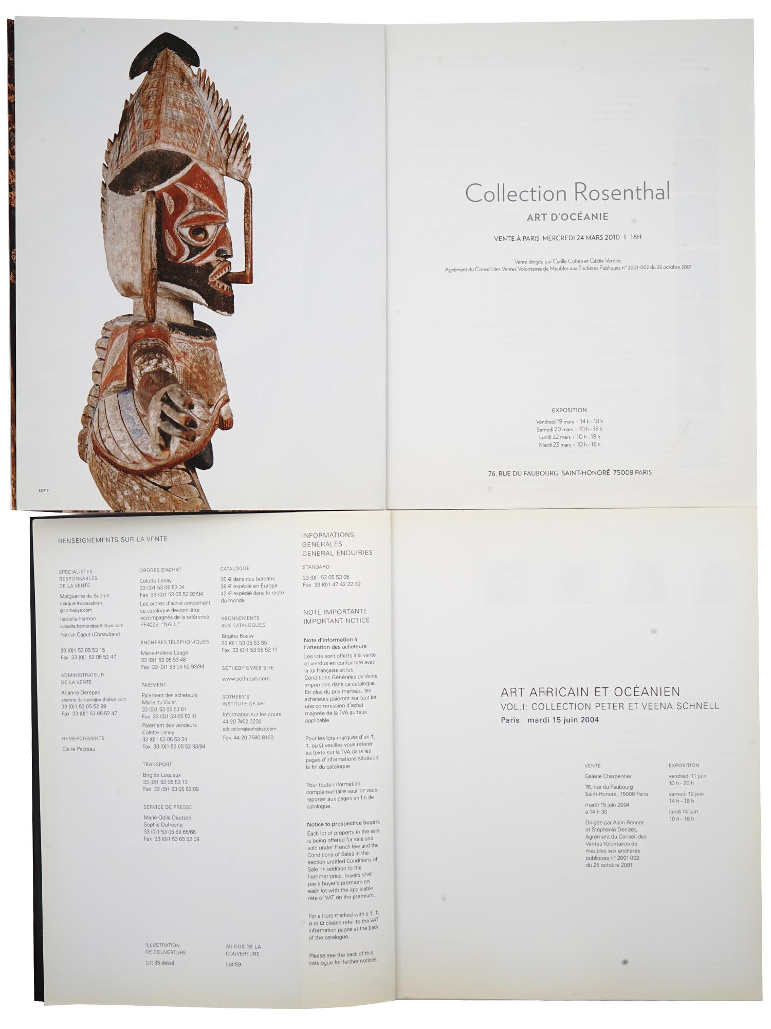 VINTAGE SOTHEBYS AFRICAN ART AUCTION CATALOGUES PIC-6