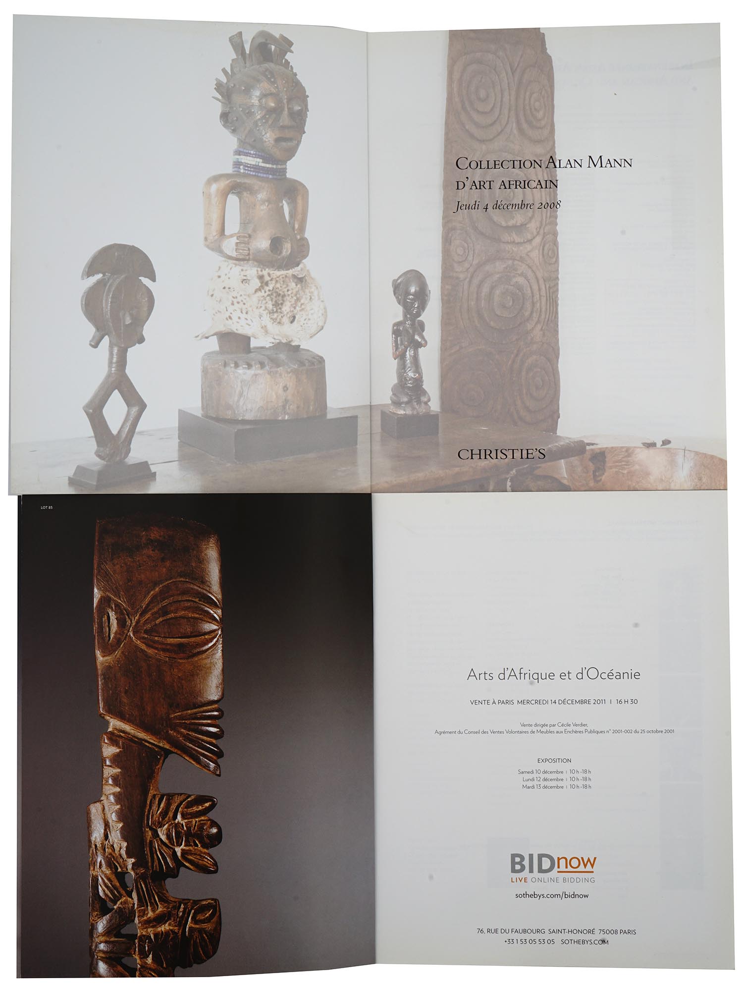 VINTAGE SOTHEBYS AFRICAN ART AUCTION CATALOGUES PIC-10