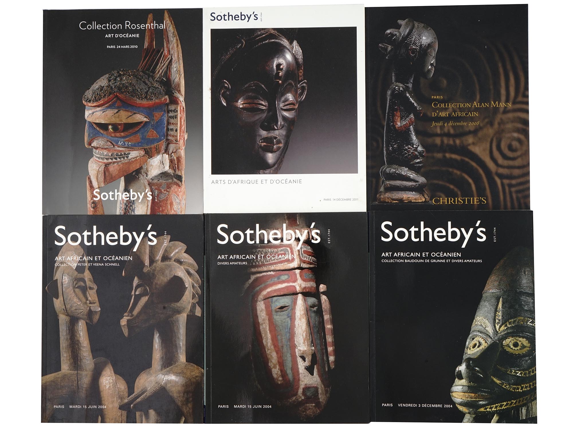 VINTAGE SOTHEBYS AFRICAN ART AUCTION CATALOGUES PIC-1