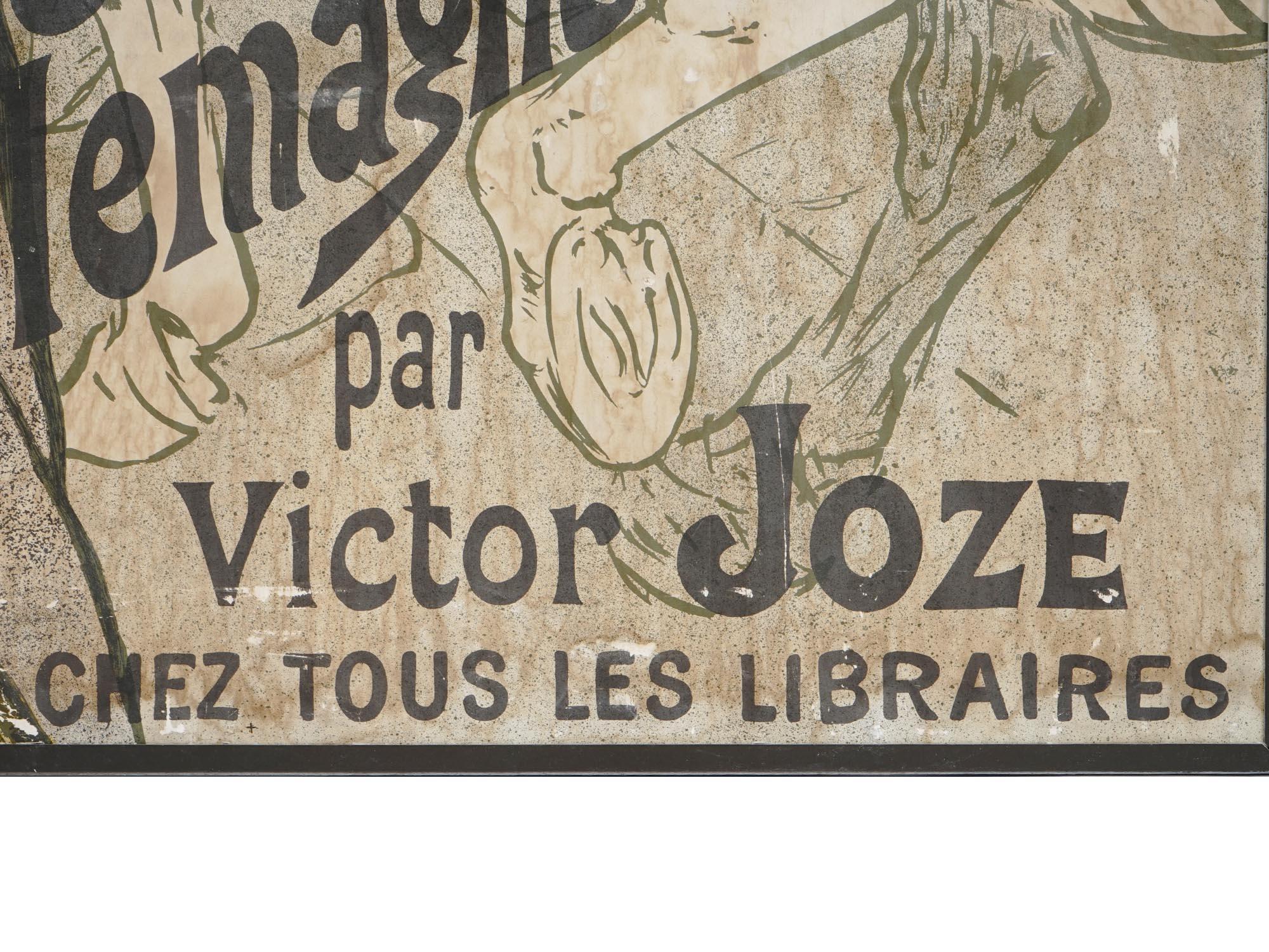 VINTAGE FRENCH POSTER BY HENRI DE TOULOUSE-LAUTREC PIC-3