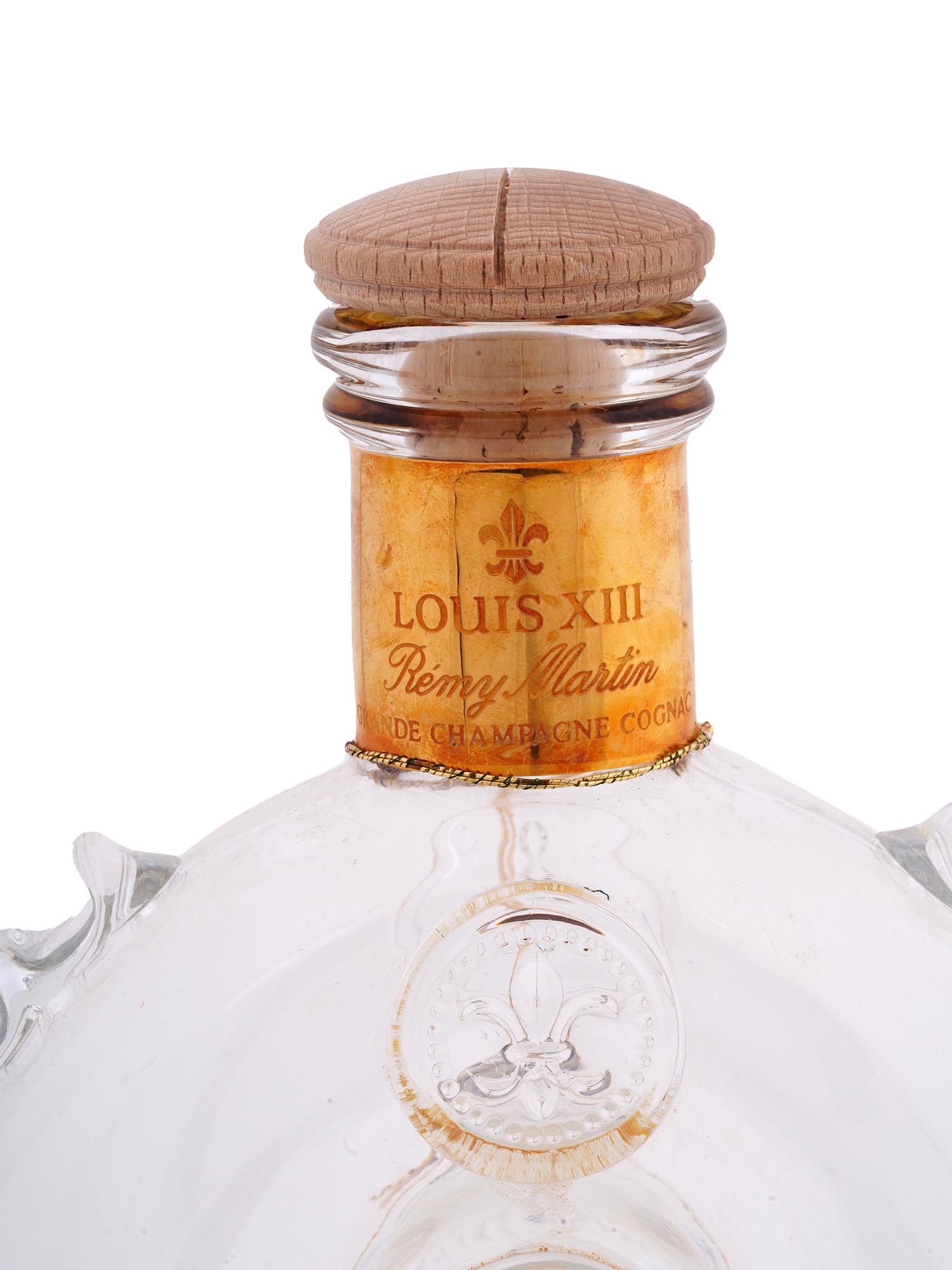 LOUIS XIII REMY MARTIN COGNAC BOTTLE AND RED BOX PIC-5