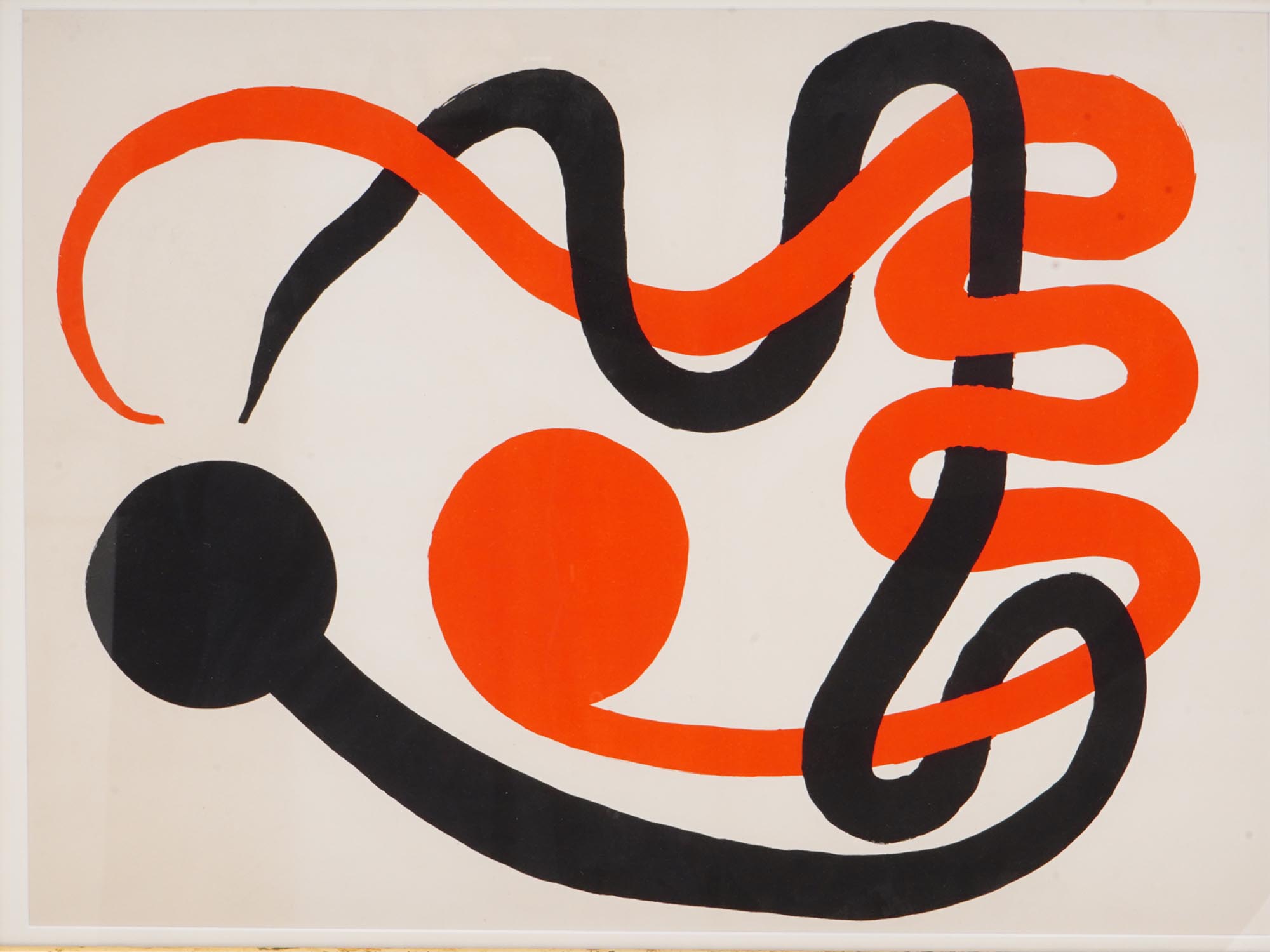 1973 FRENCH LITHOGRAPH BY ALEXANDER CALDER PIC-1