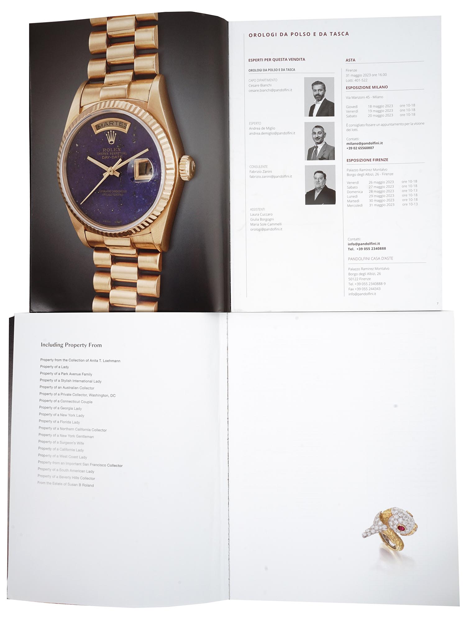 VINTAGE JEWELRY AND TIMEPIECES AUCTION CATALOGUES PIC-13
