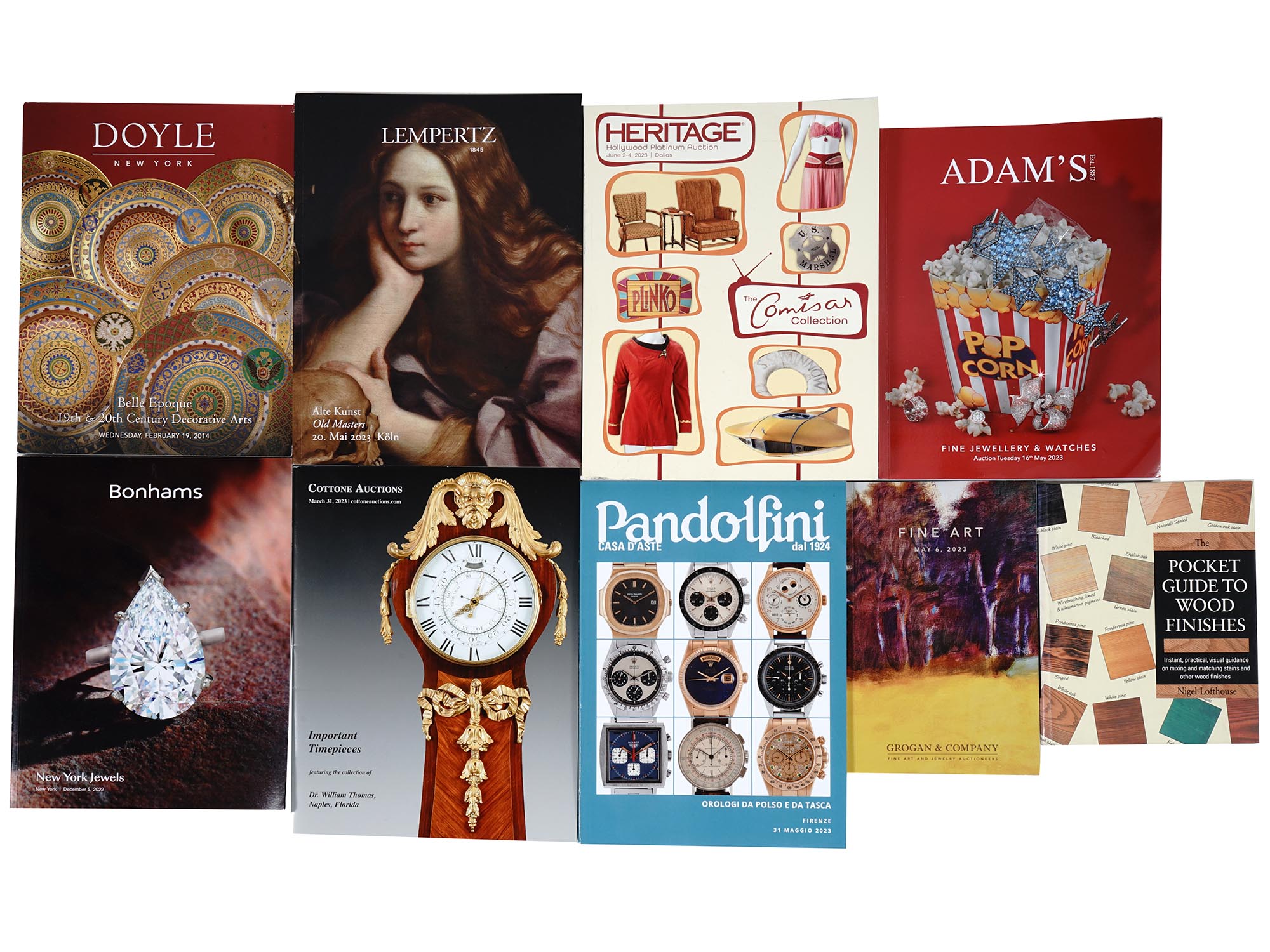 VINTAGE JEWELRY AND TIMEPIECES AUCTION CATALOGUES PIC-1