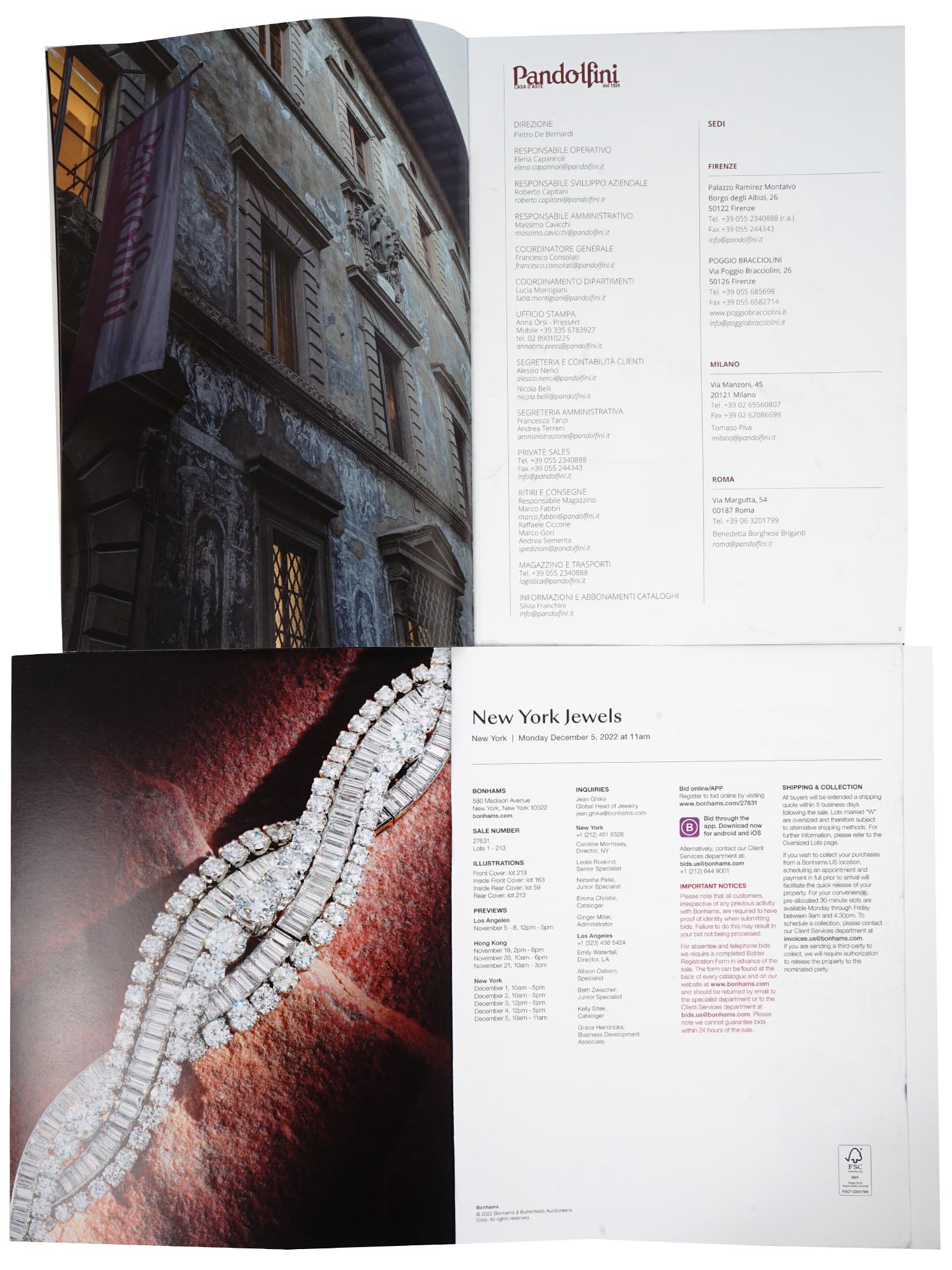 VINTAGE JEWELRY AND TIMEPIECES AUCTION CATALOGUES PIC-15