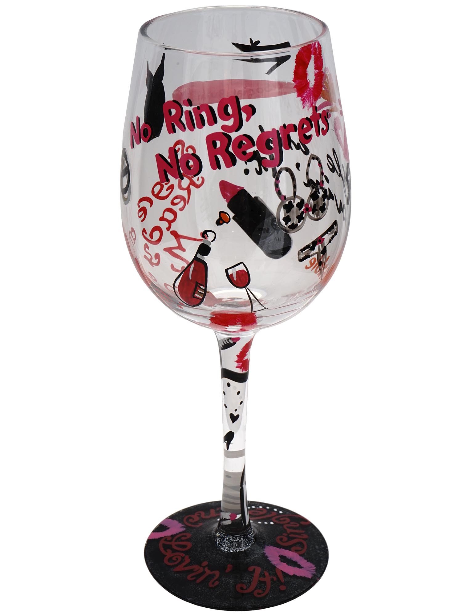 LOLITA HAND PAINTED WINE GLASS COLLECTION PIC-5