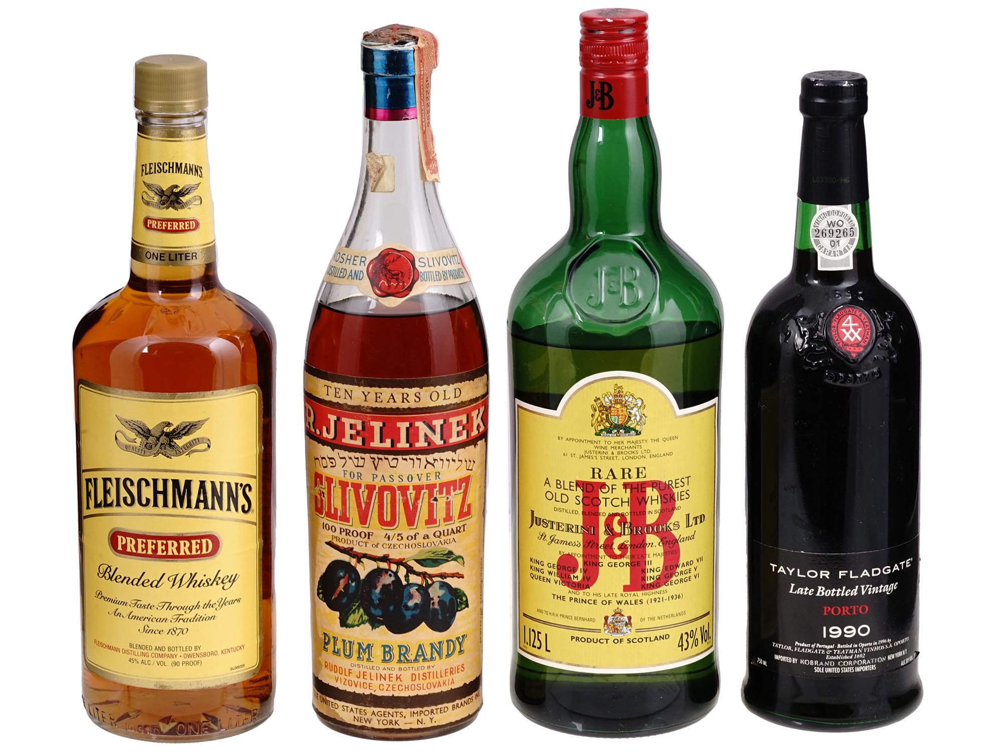 COLLECTION OF VINTAGE LIQUEUR BOTTLES PIC-1