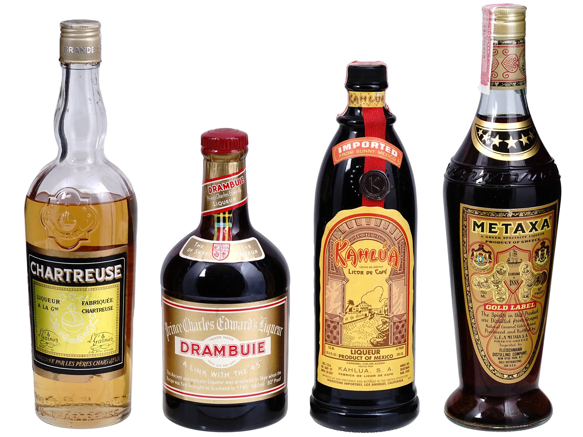 COLLECTION OF VINTAGE LIQUEUR BOTTLES PIC-3