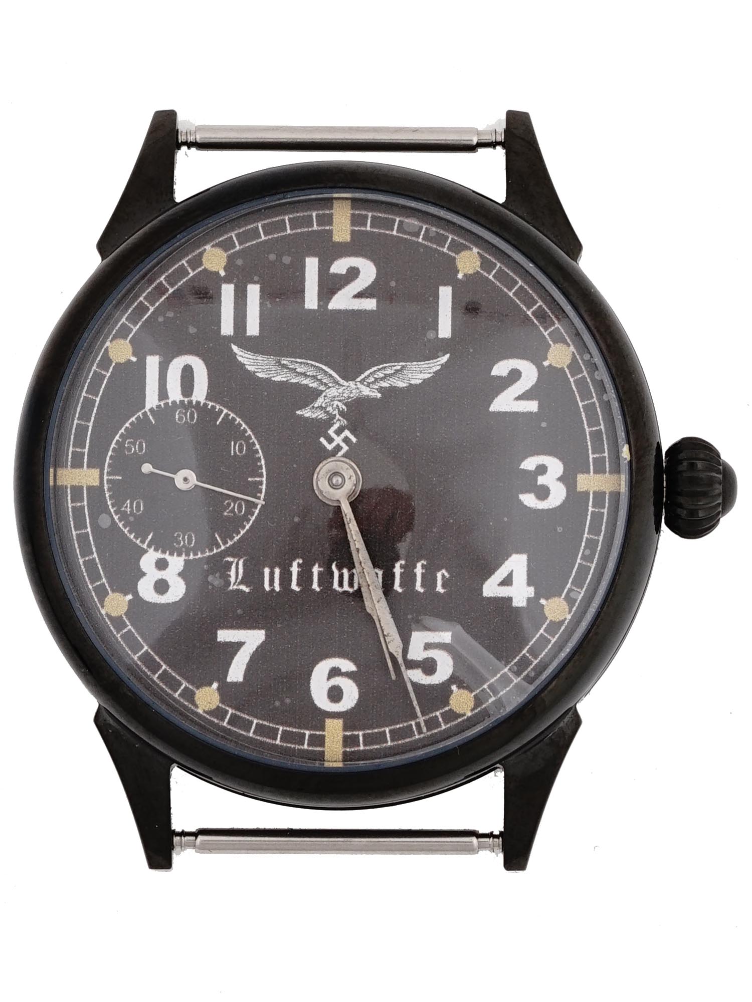 GERMAN WWII LUFTWAFFE PILOTS SKELETON WRIST WATCH PIC-1