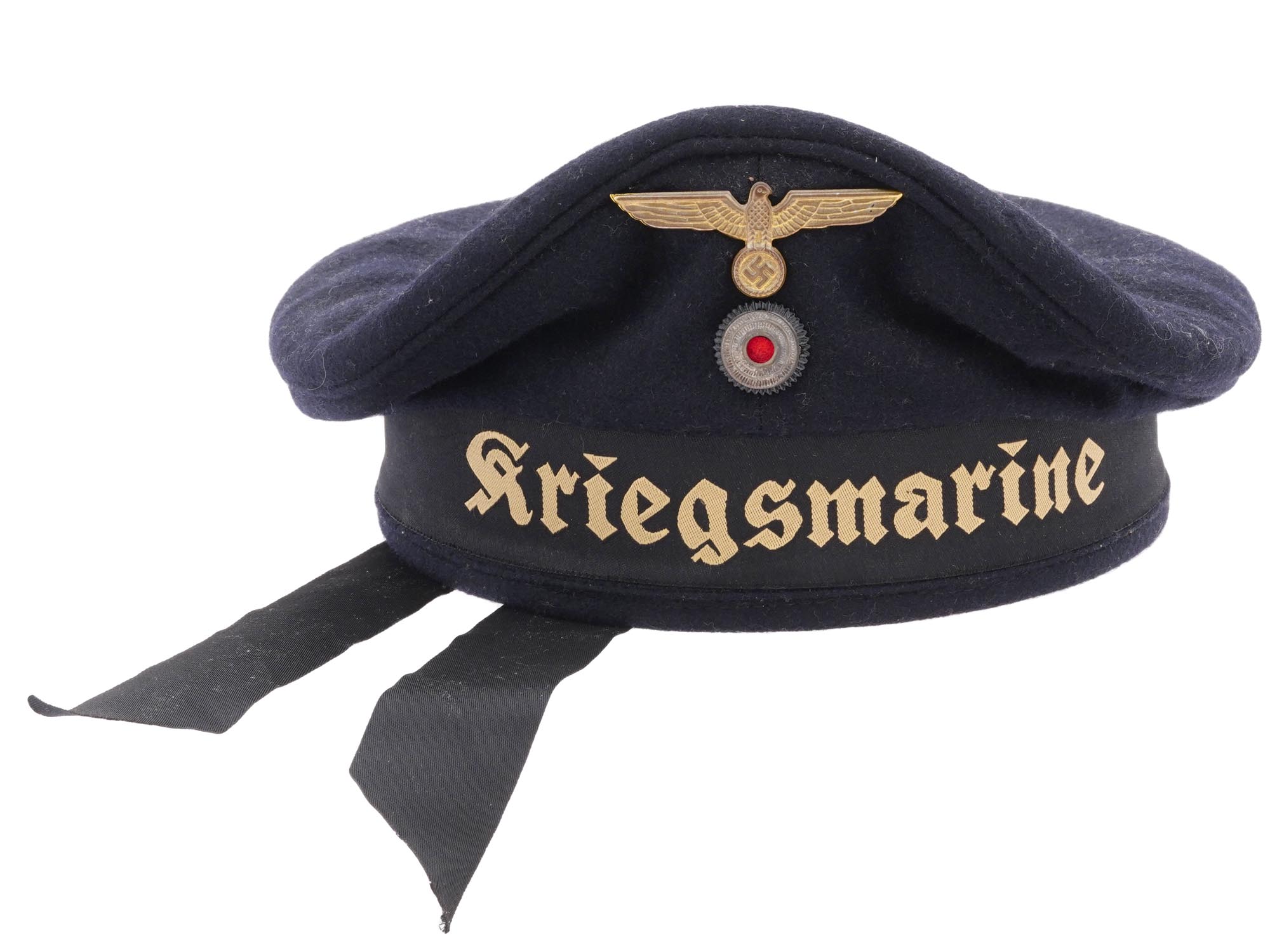 GERMAN WWII KRIEGSMARINE DONALD DUCK HAT PIC-0