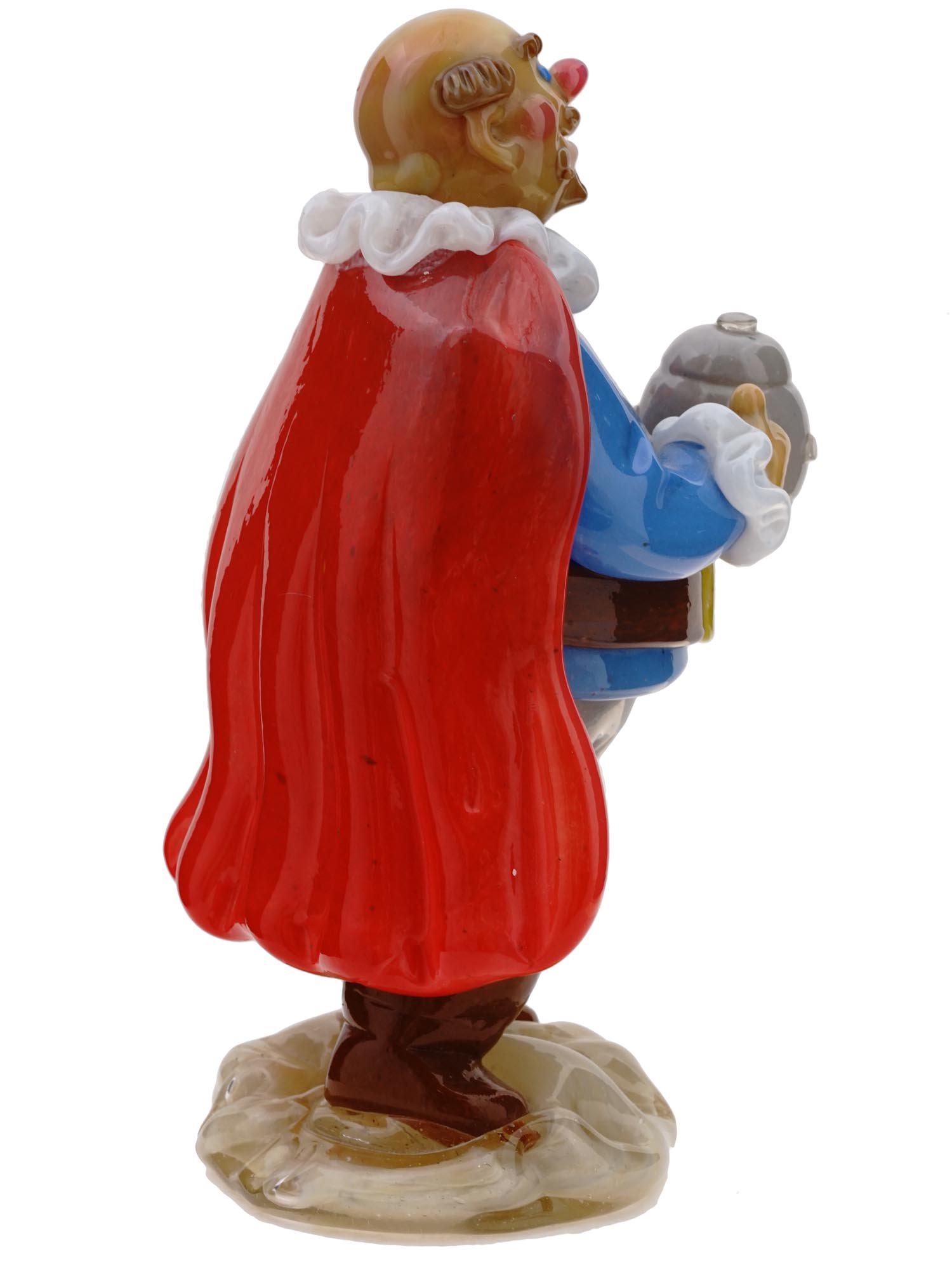 1950S BOHEMIA GLASS JAROSLAV BRYCHTA CLOWN FIGURE PIC-3