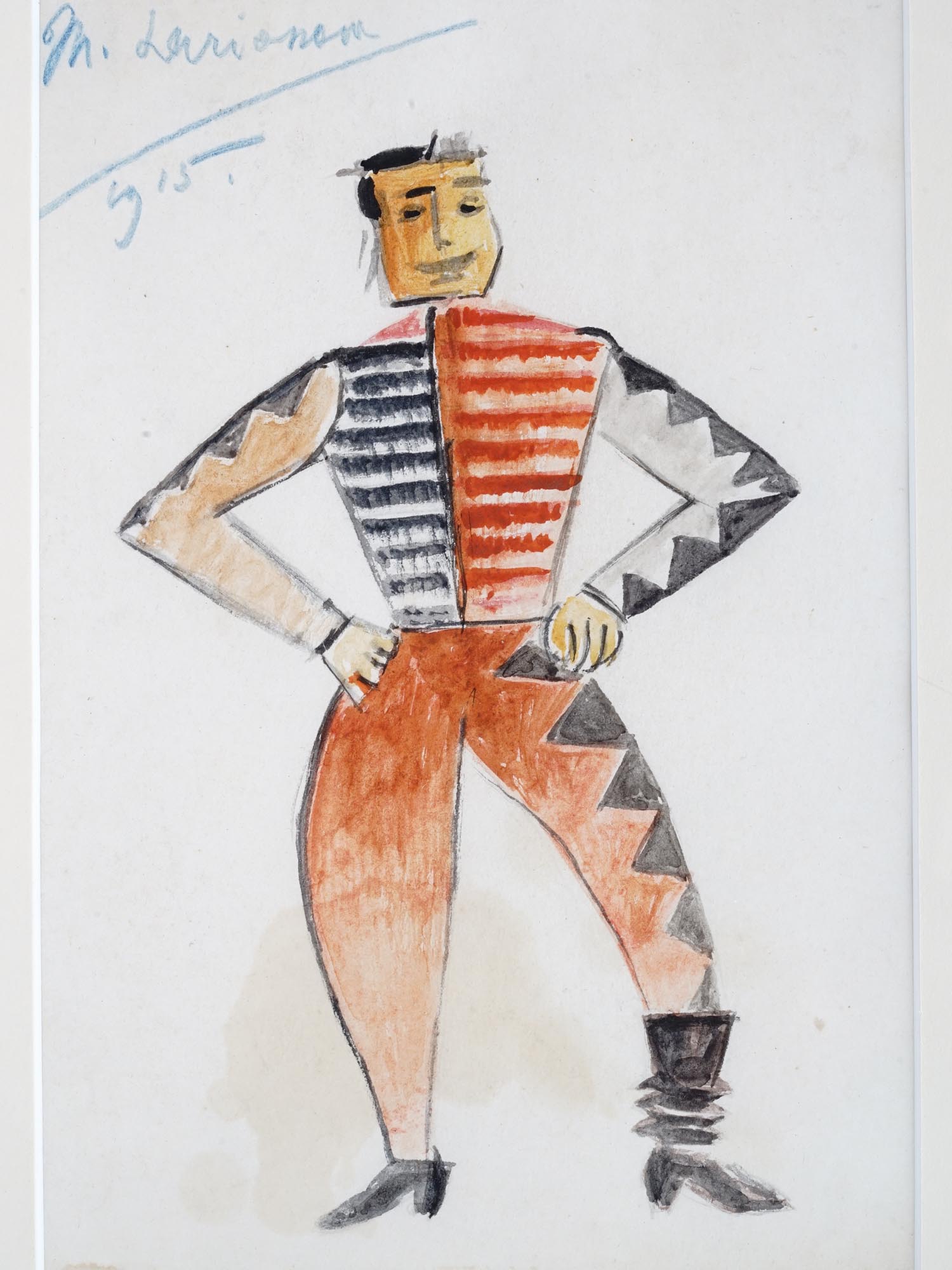 RUSSIAN BALLET DESIGN PAINTING BY MIKHAIL LARIONOV PIC-3