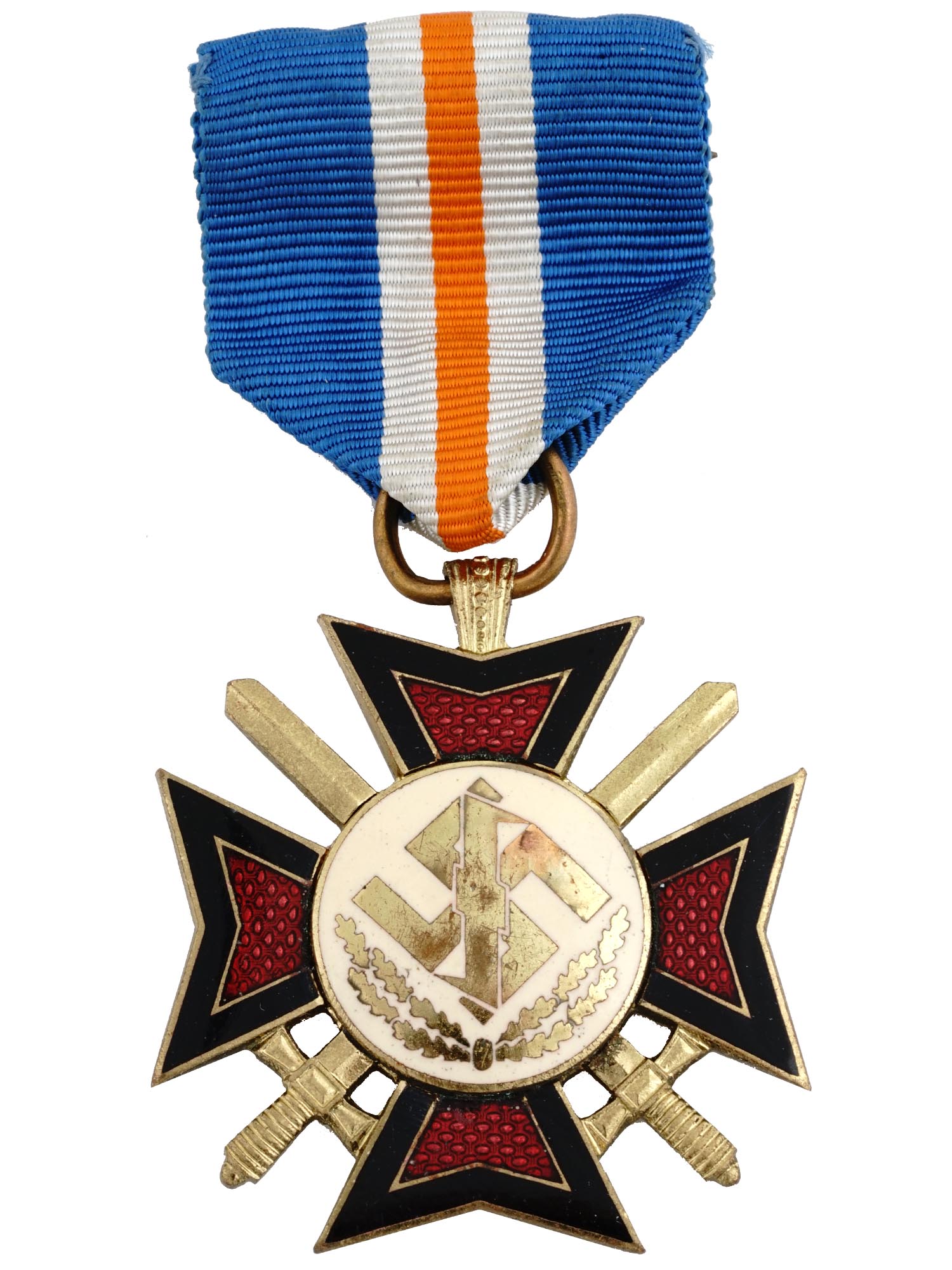 WORLD WAR II DUTCH MUSSERT CROSS MEDAL PIC-0