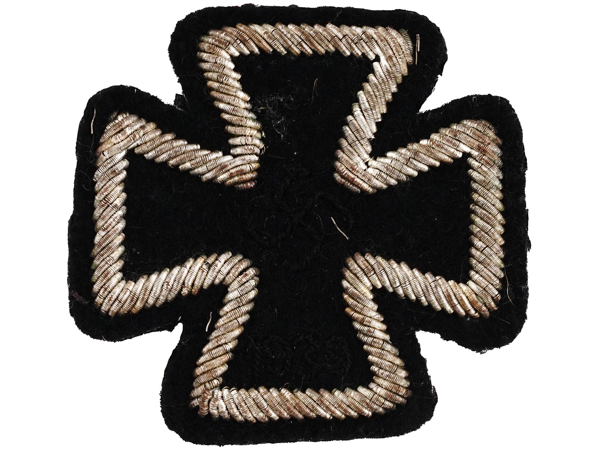 WORLD WAR II NAZI GERMAN IRON CROSS PATCH PIC-0