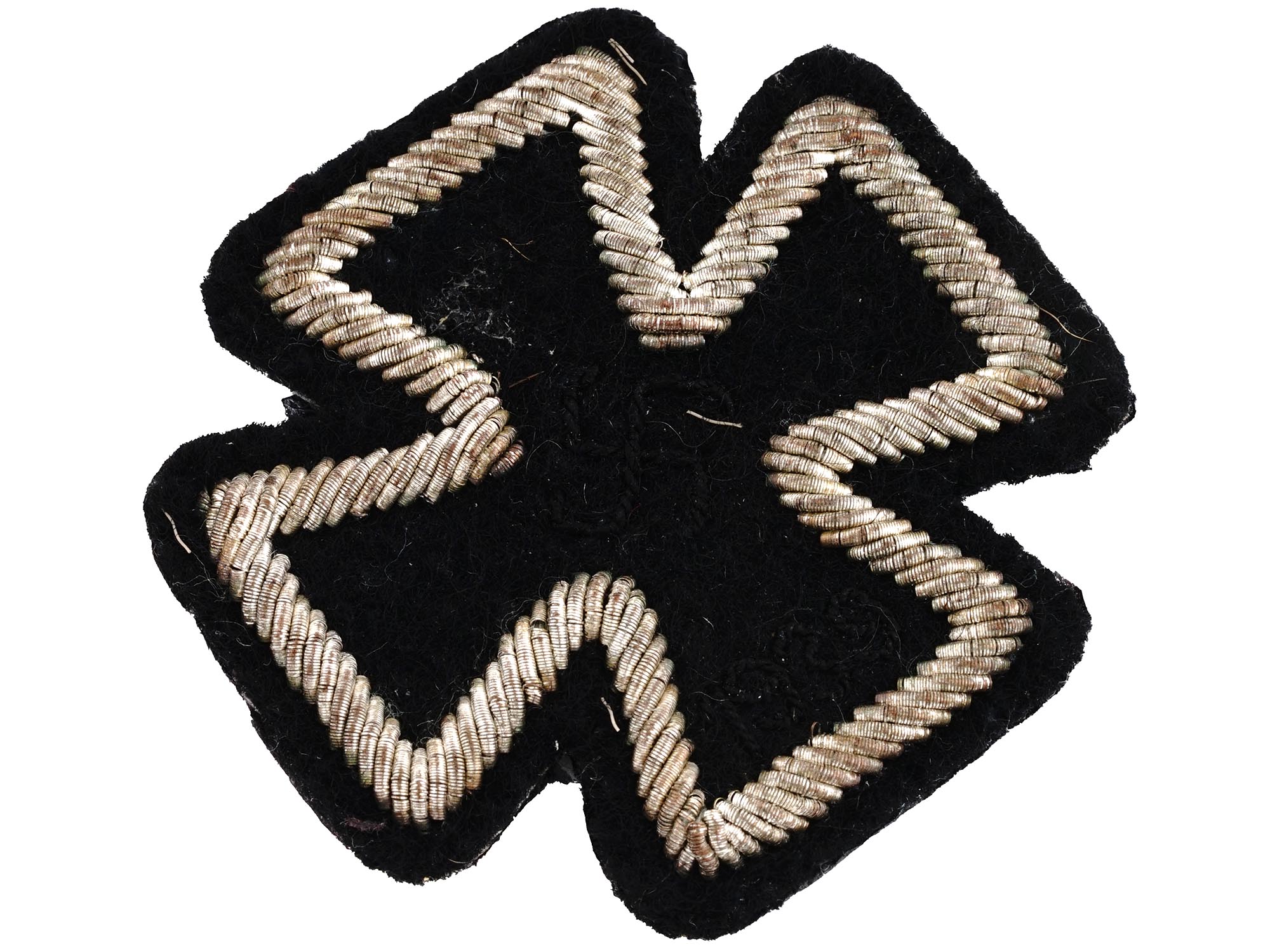 WORLD WAR II NAZI GERMAN IRON CROSS PATCH PIC-1