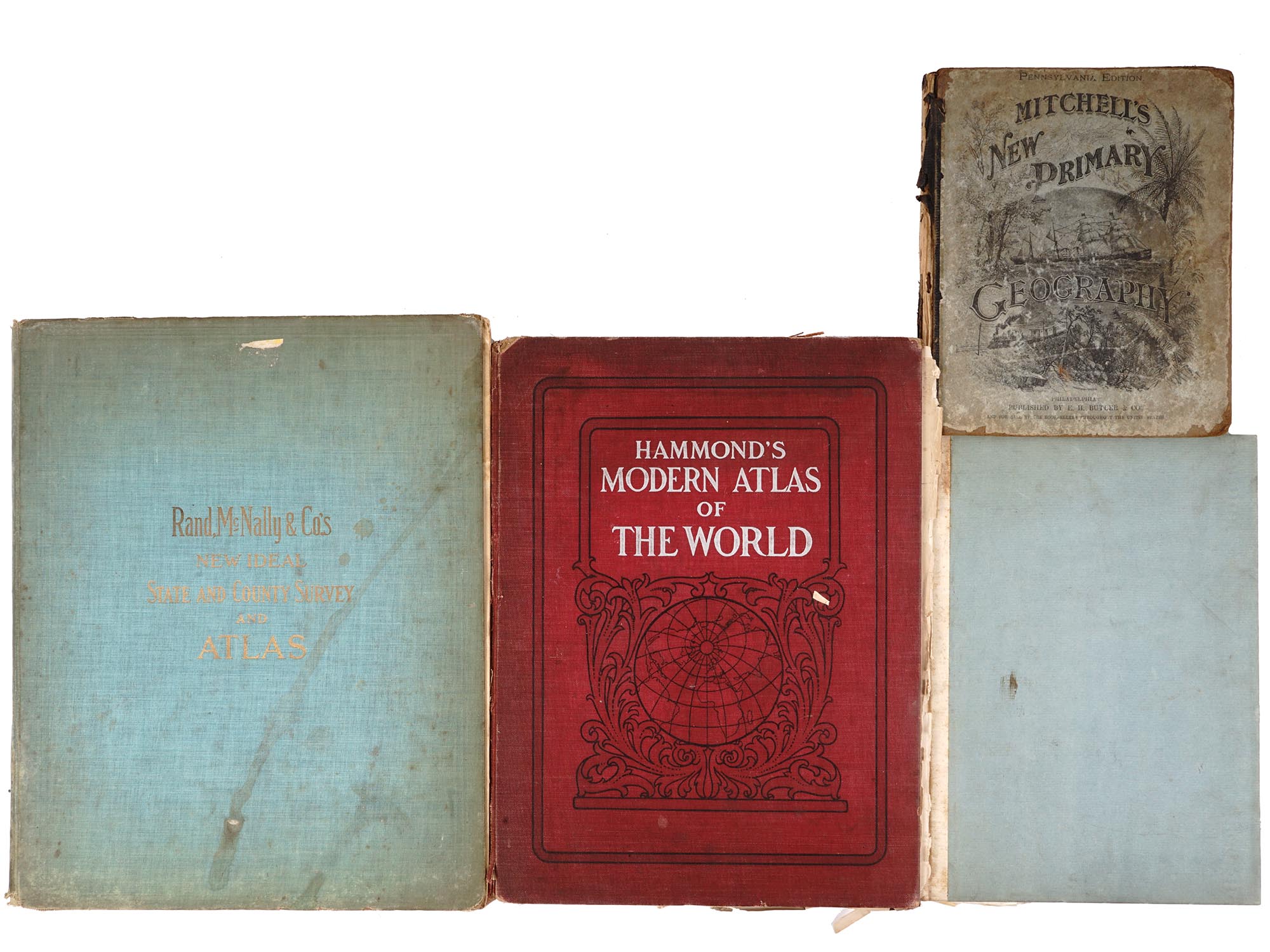 ANTIQUE GEOGRAPHY BOOKS AND WORLD ATLASES PIC-0