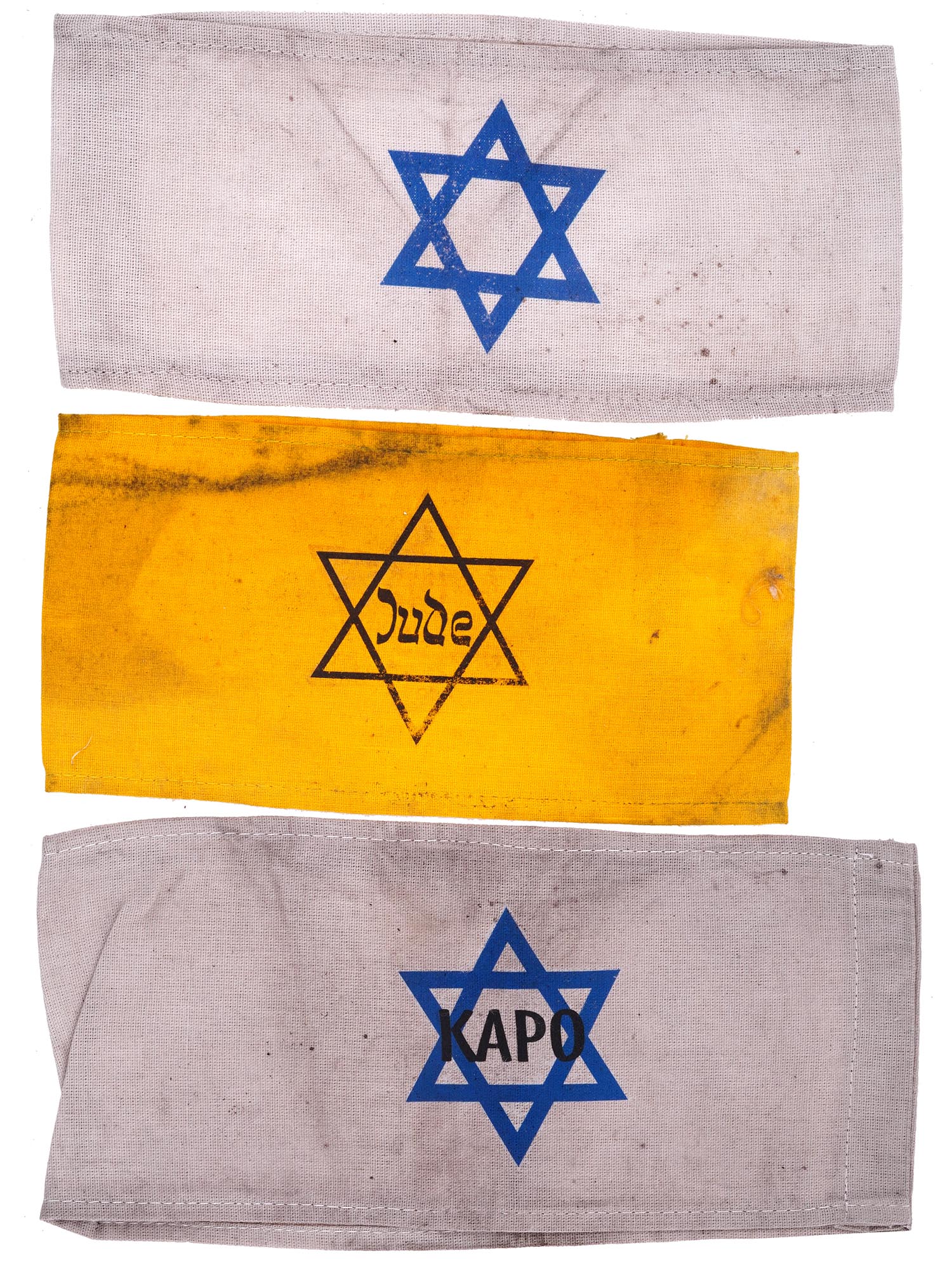 WWII JEWISH GHETTO AND CONCENTRATION CAMP ARMBANDS PIC-0