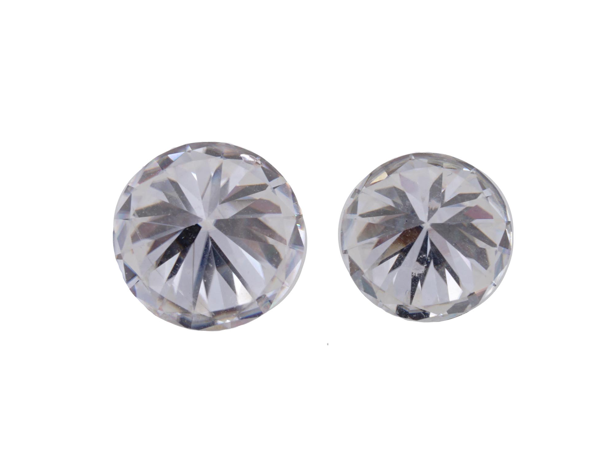 TWO MOISSANITES WITH GRA CERTIFICATE 2 CT AND 3 CT PIC-2