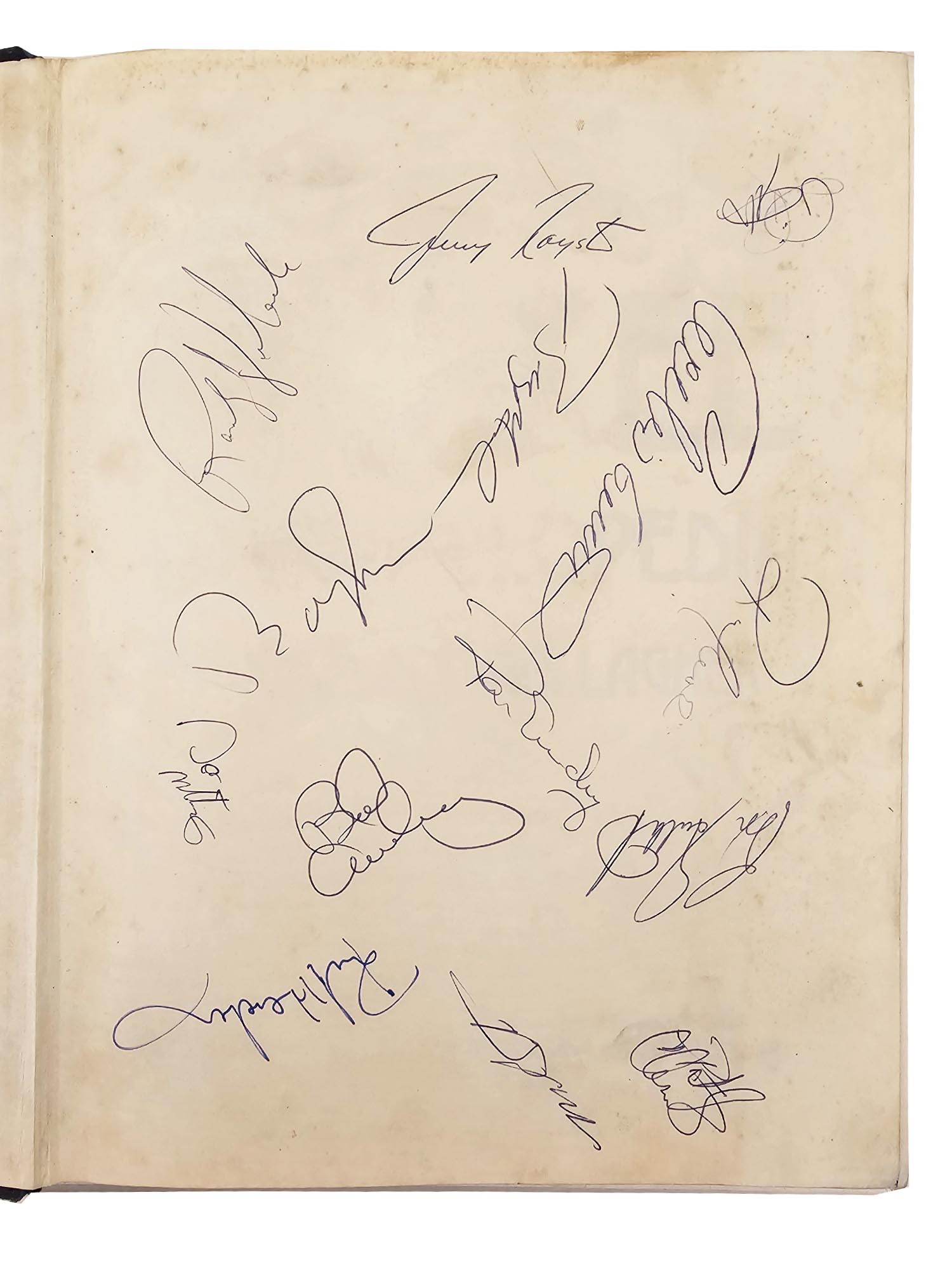 1982 THE YANKEE ENCYCLOPEDIA WITH AUTHOGRAPHS PIC-11