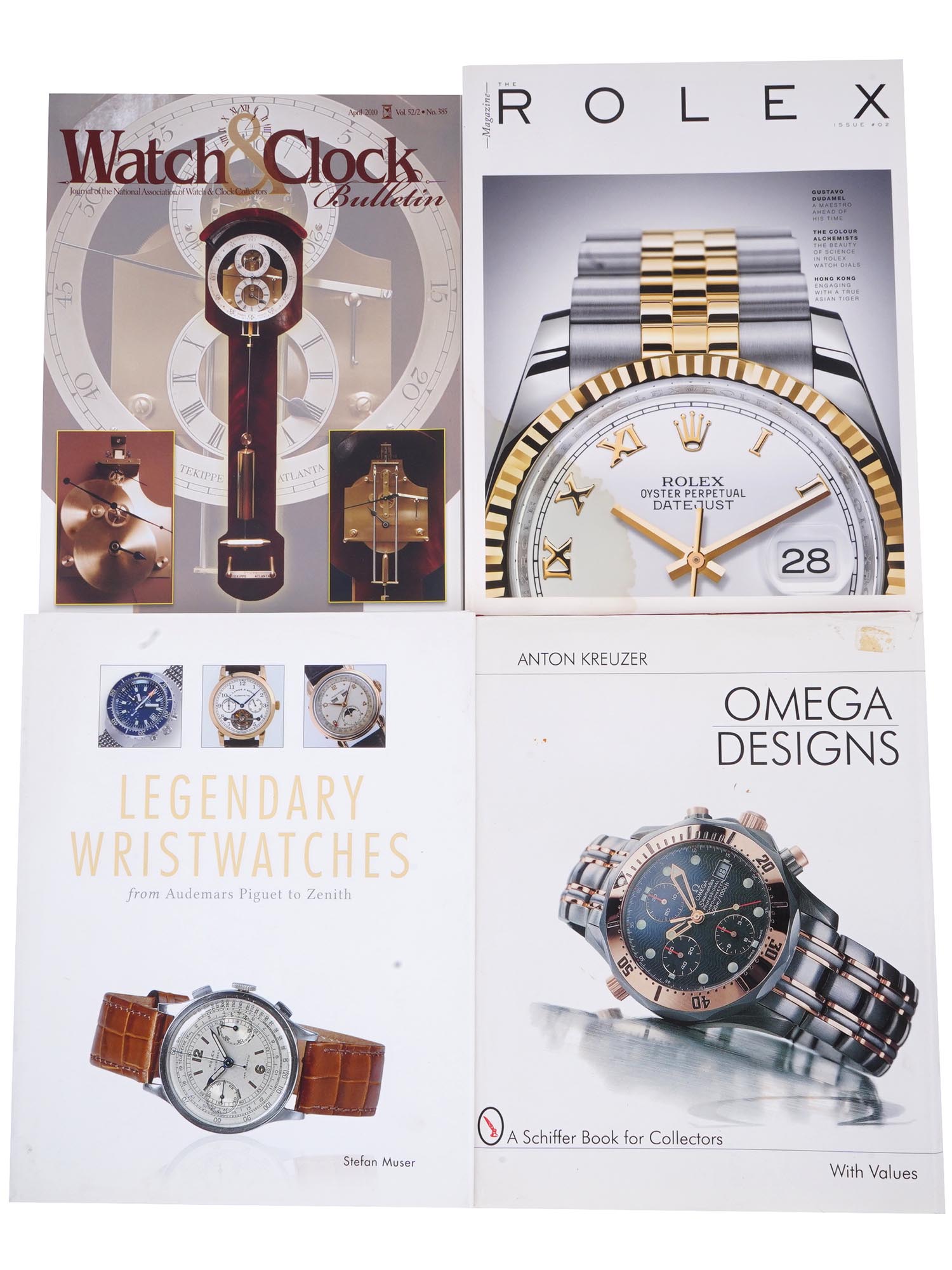 COLLECTION OF WATCH CATALOGS BROCHURES MAGAZINES PIC-1