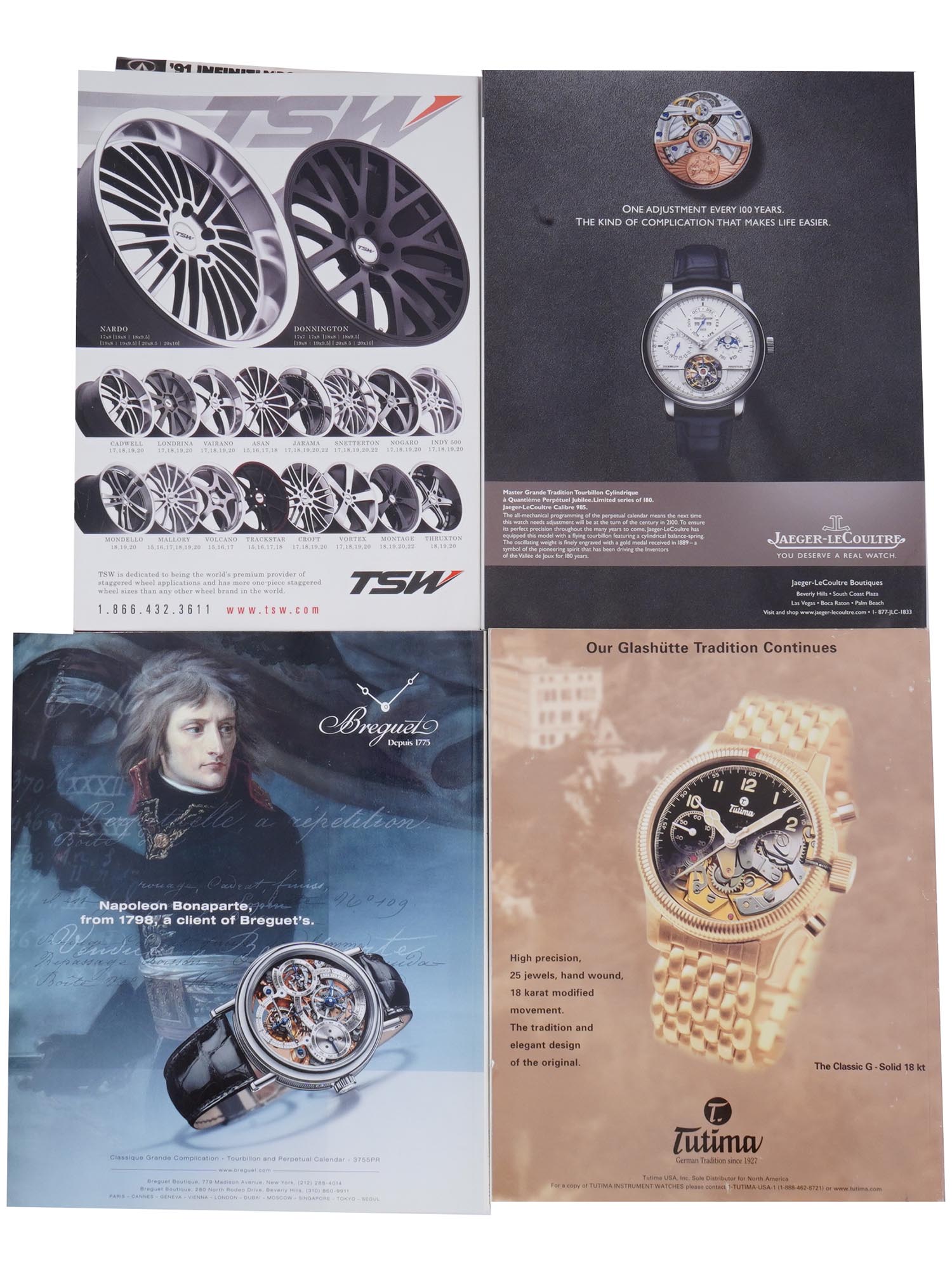 COLLECTION OF WATCH CATALOGS BROCHURES MAGAZINES PIC-4