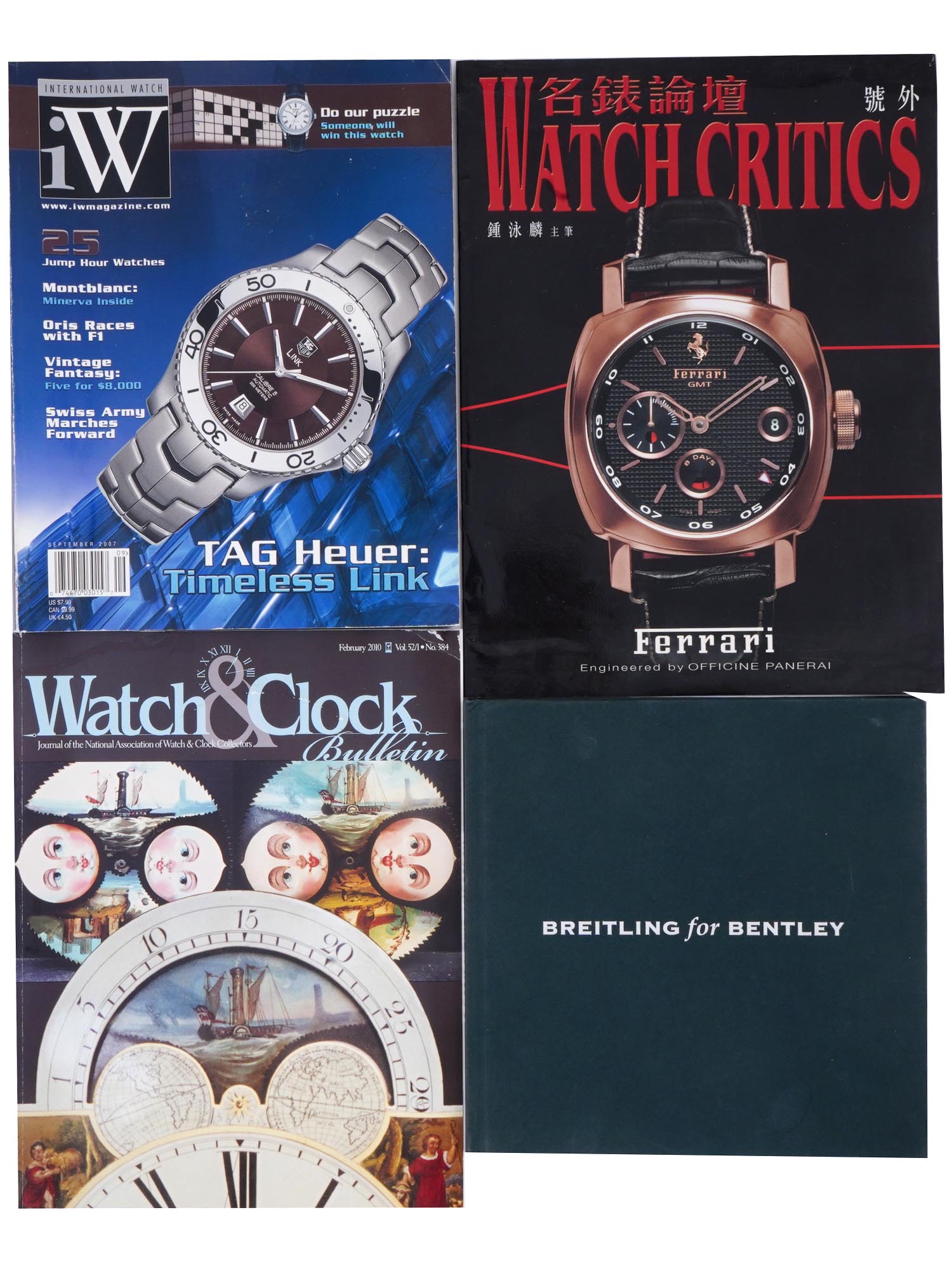 COLLECTION OF WATCH CATALOGS BROCHURES MAGAZINES PIC-5