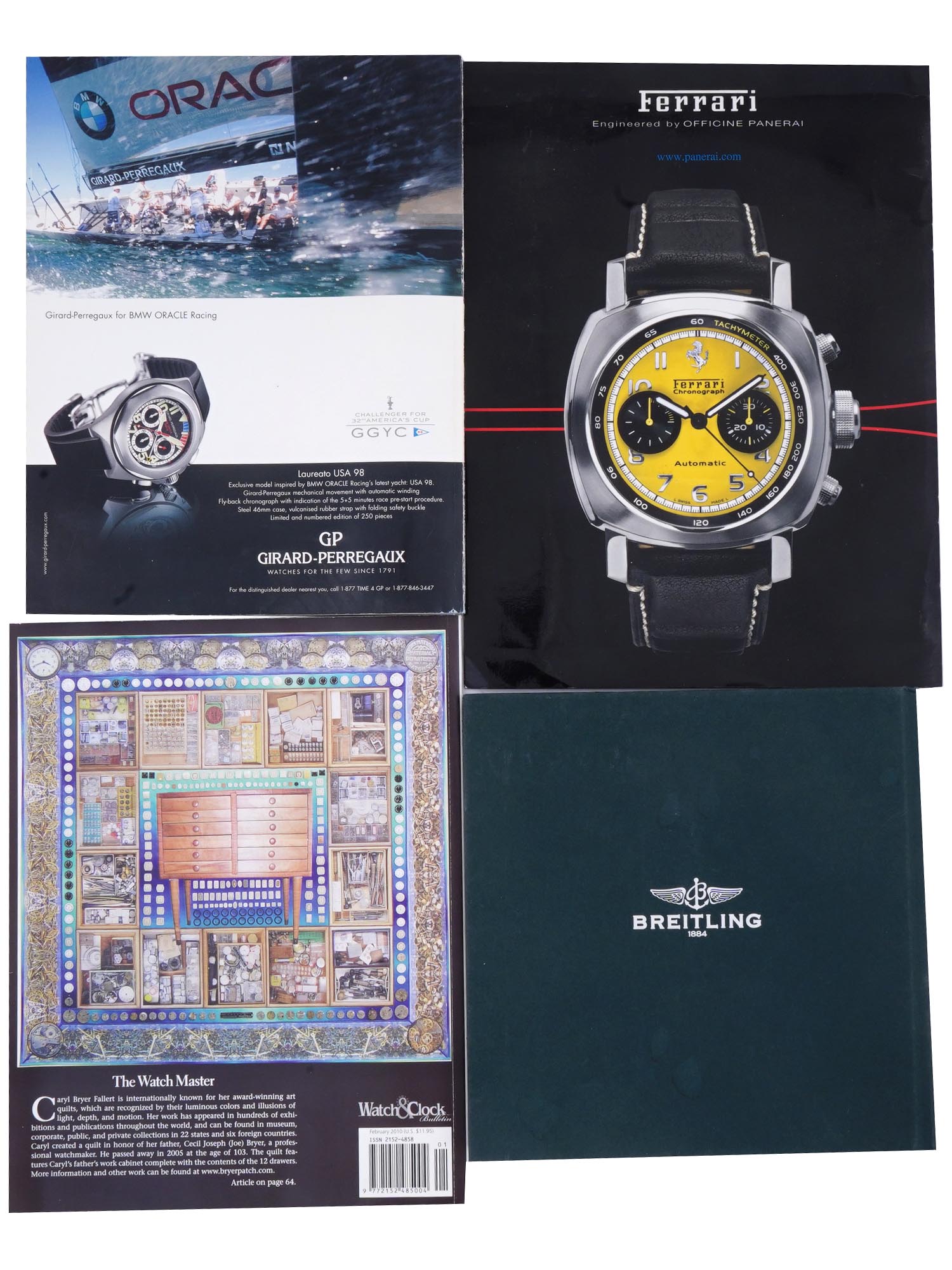 COLLECTION OF WATCH CATALOGS BROCHURES MAGAZINES PIC-6