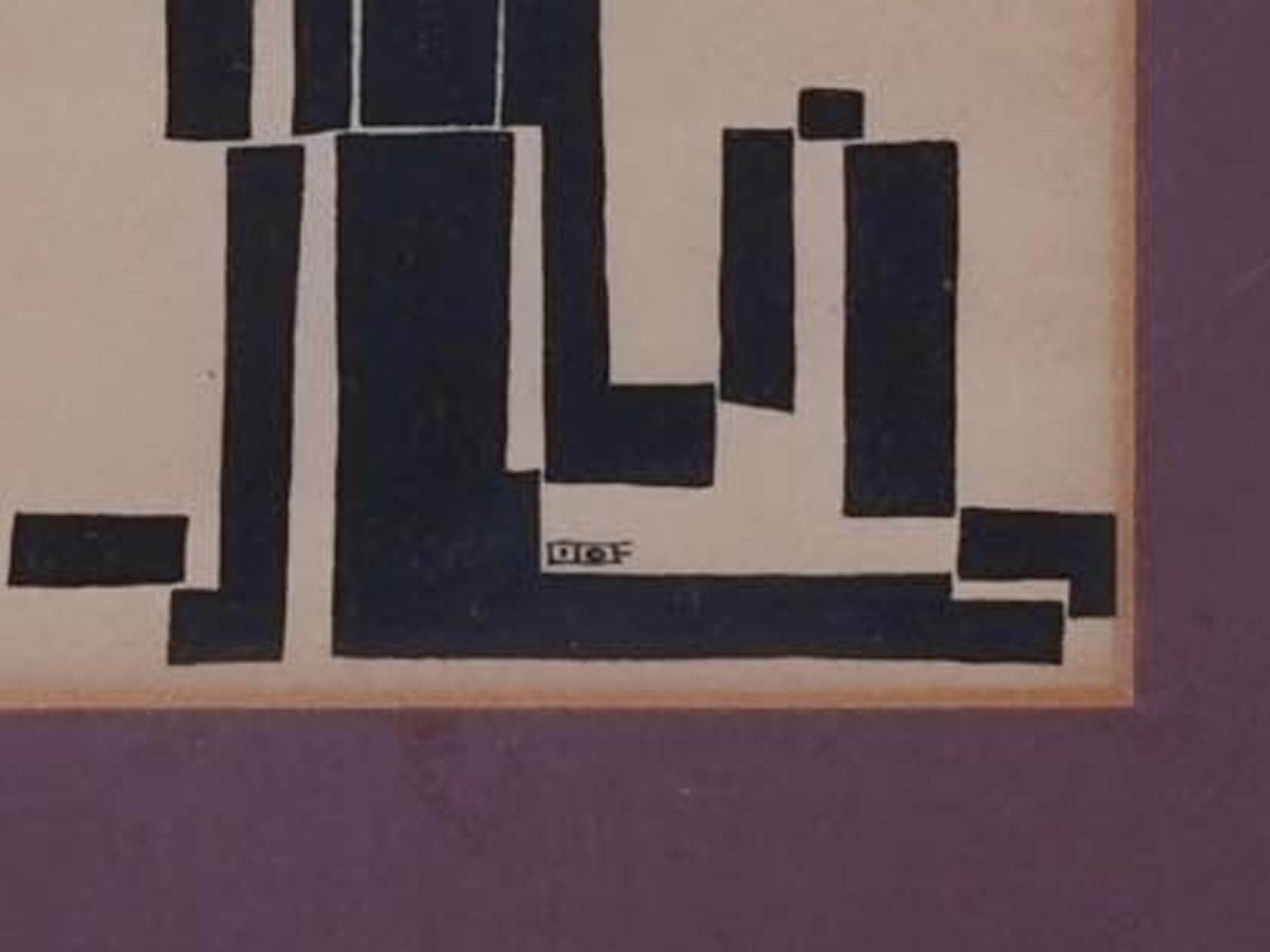 LATE 20TH C AMERICAN CONSTRUCTIVIST LITHOGRAPHS PIC-3