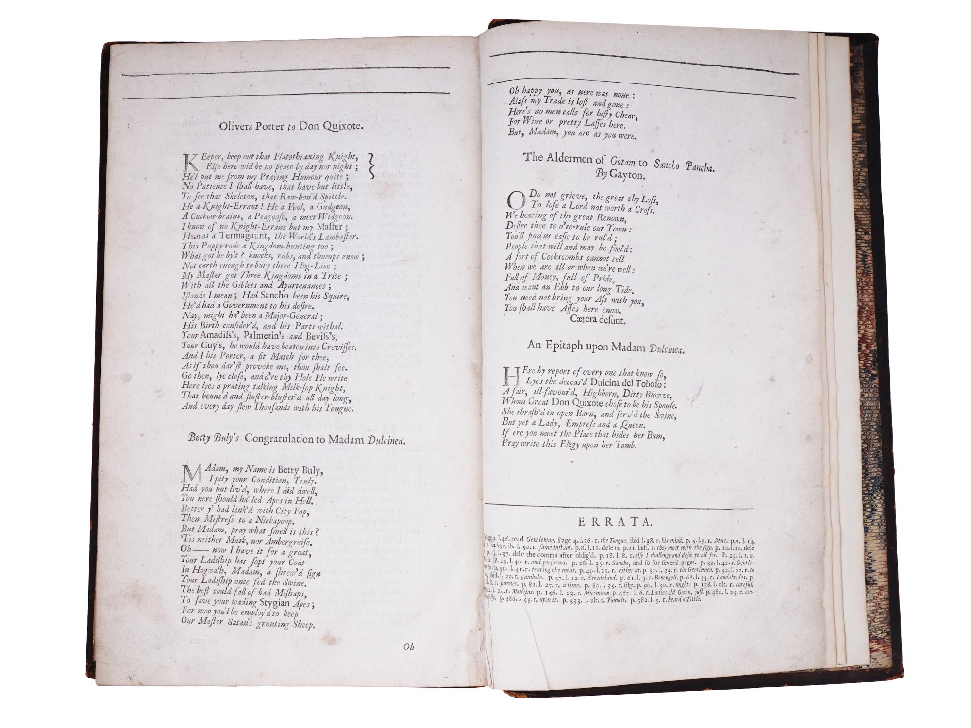 1687 DON QUIXOTE BY CERVANTES ILLUSTRATED EDITION BOOK PIC-9